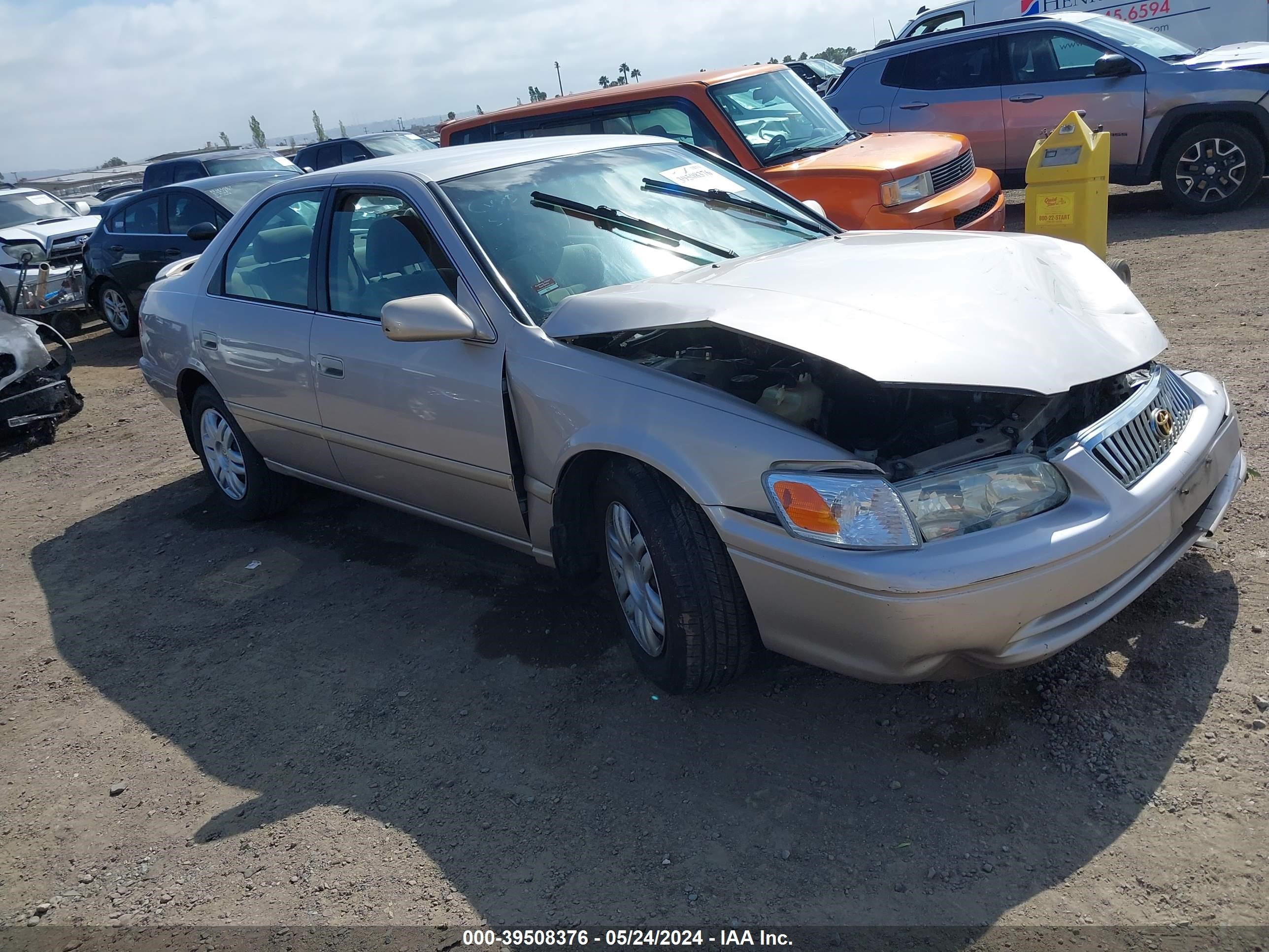 toyota camry 2001 4t1bf22k31u115652