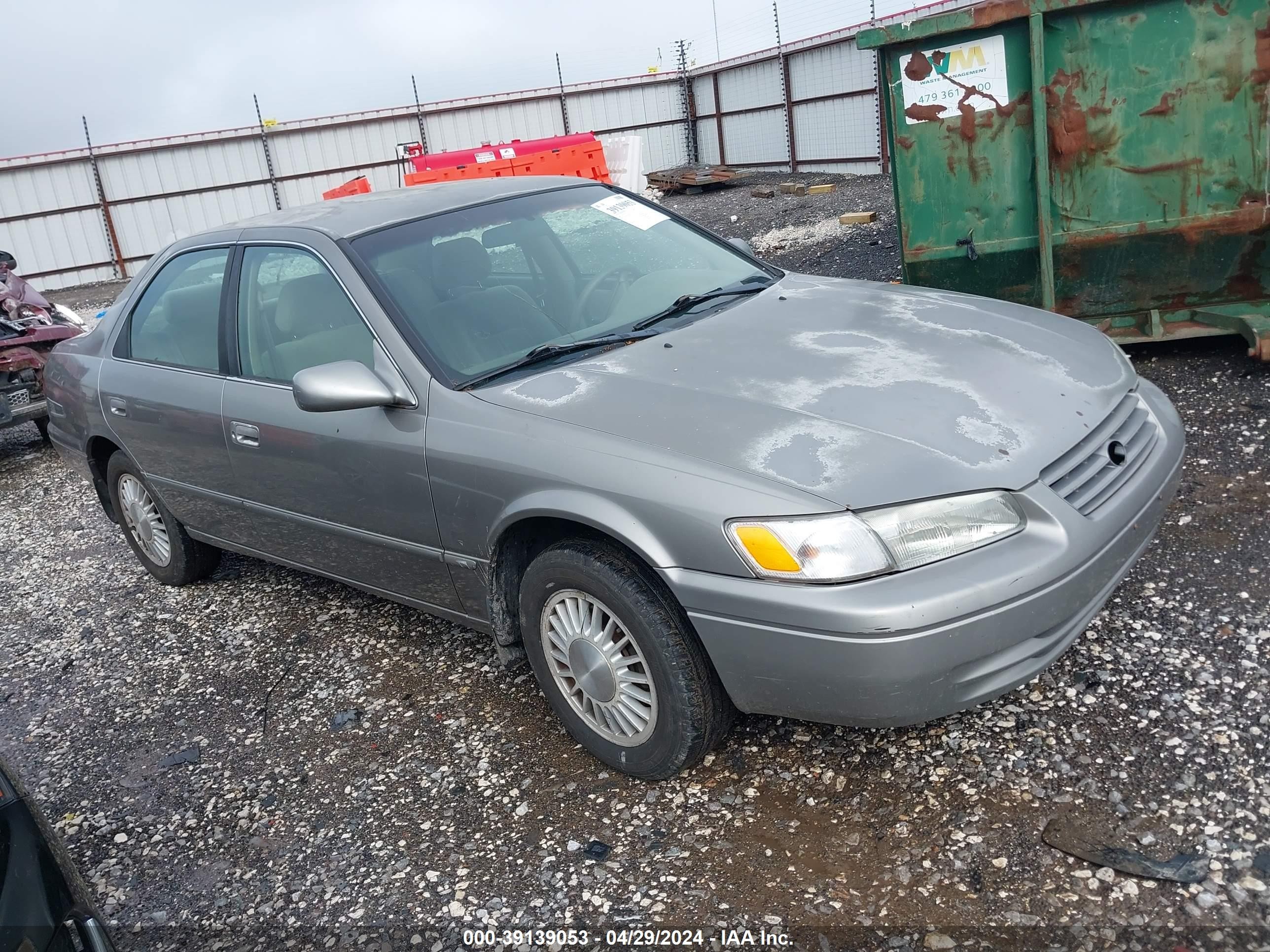 toyota camry 1997 4t1bf22k6vu009976