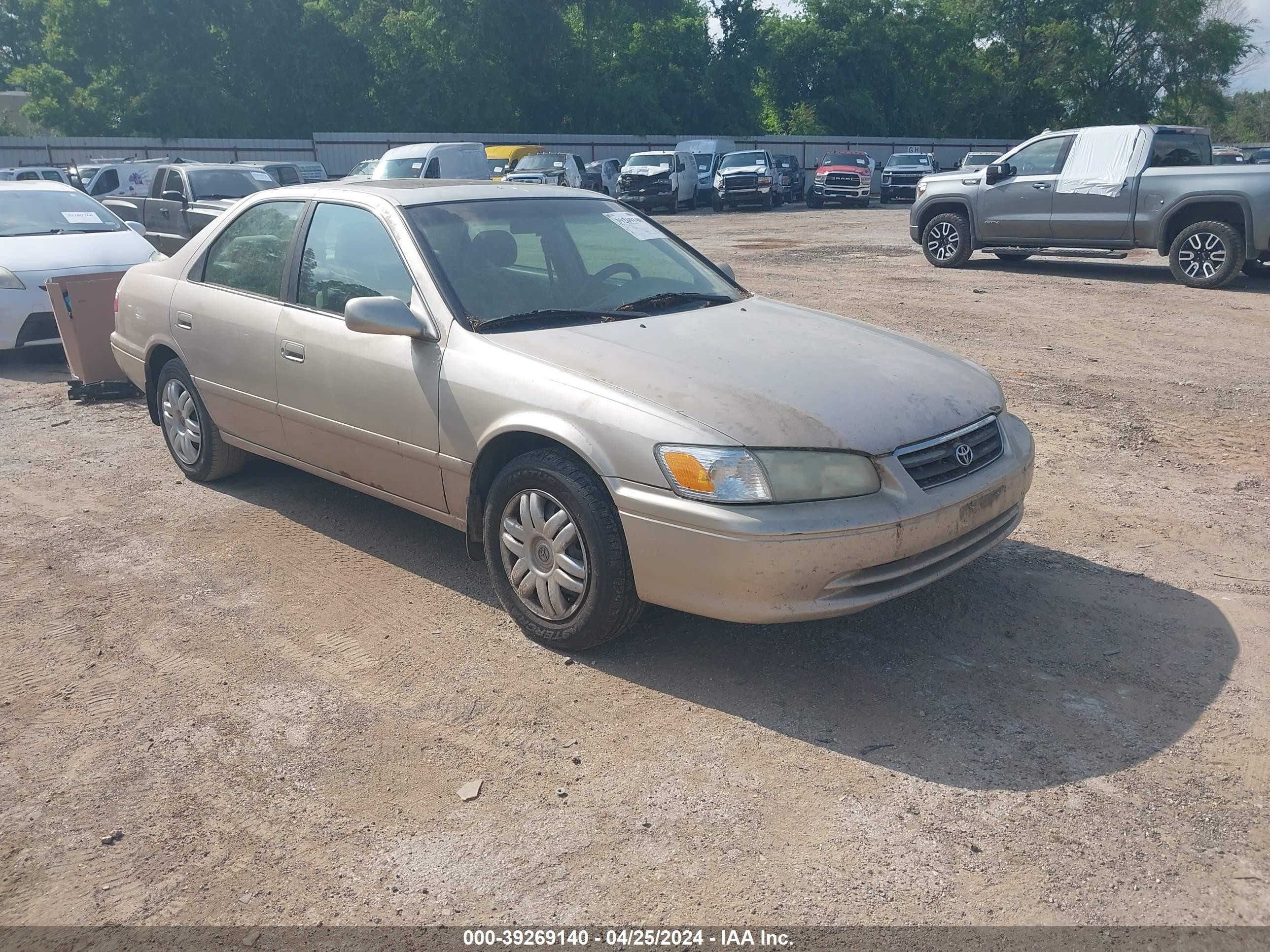 toyota camry 2001 4t1bf22k71u961170