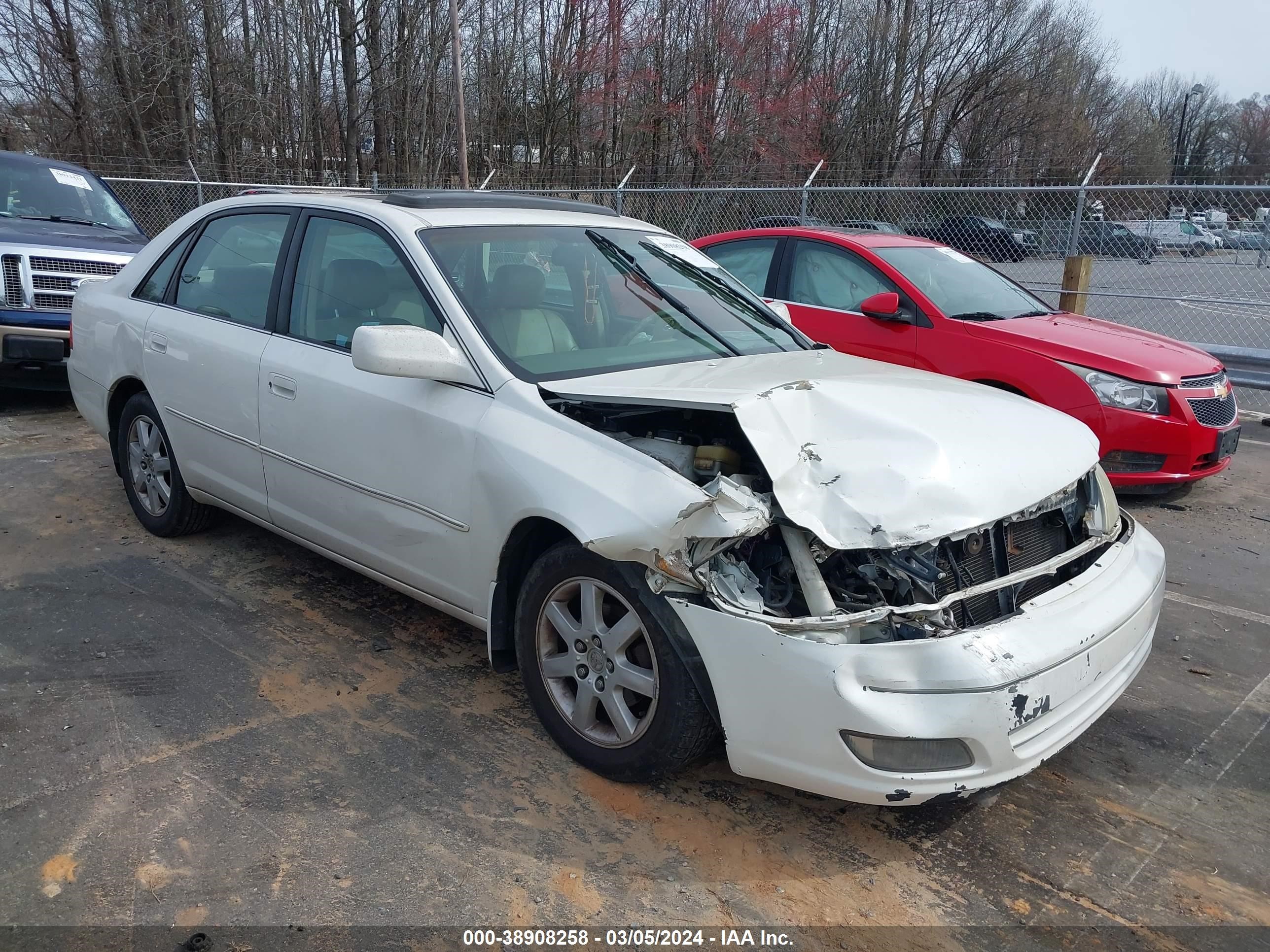 toyota avalon 2002 4t1bf28b02u264027