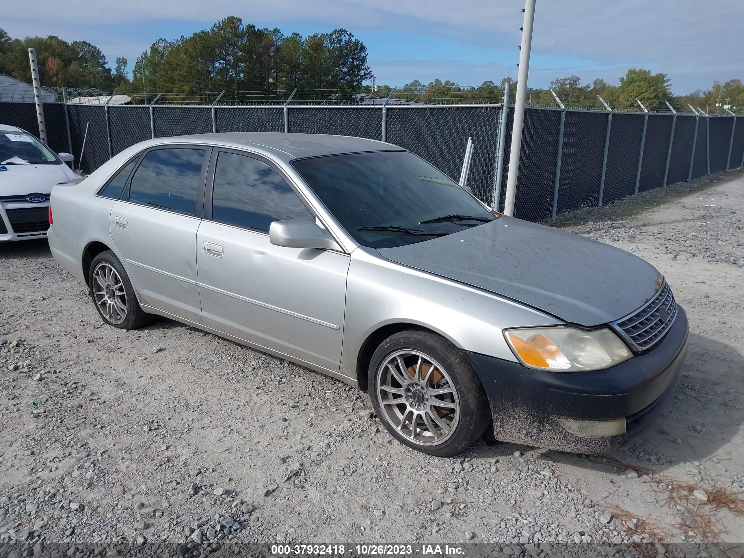 toyota avalon 2003 4t1bf28b13u281002