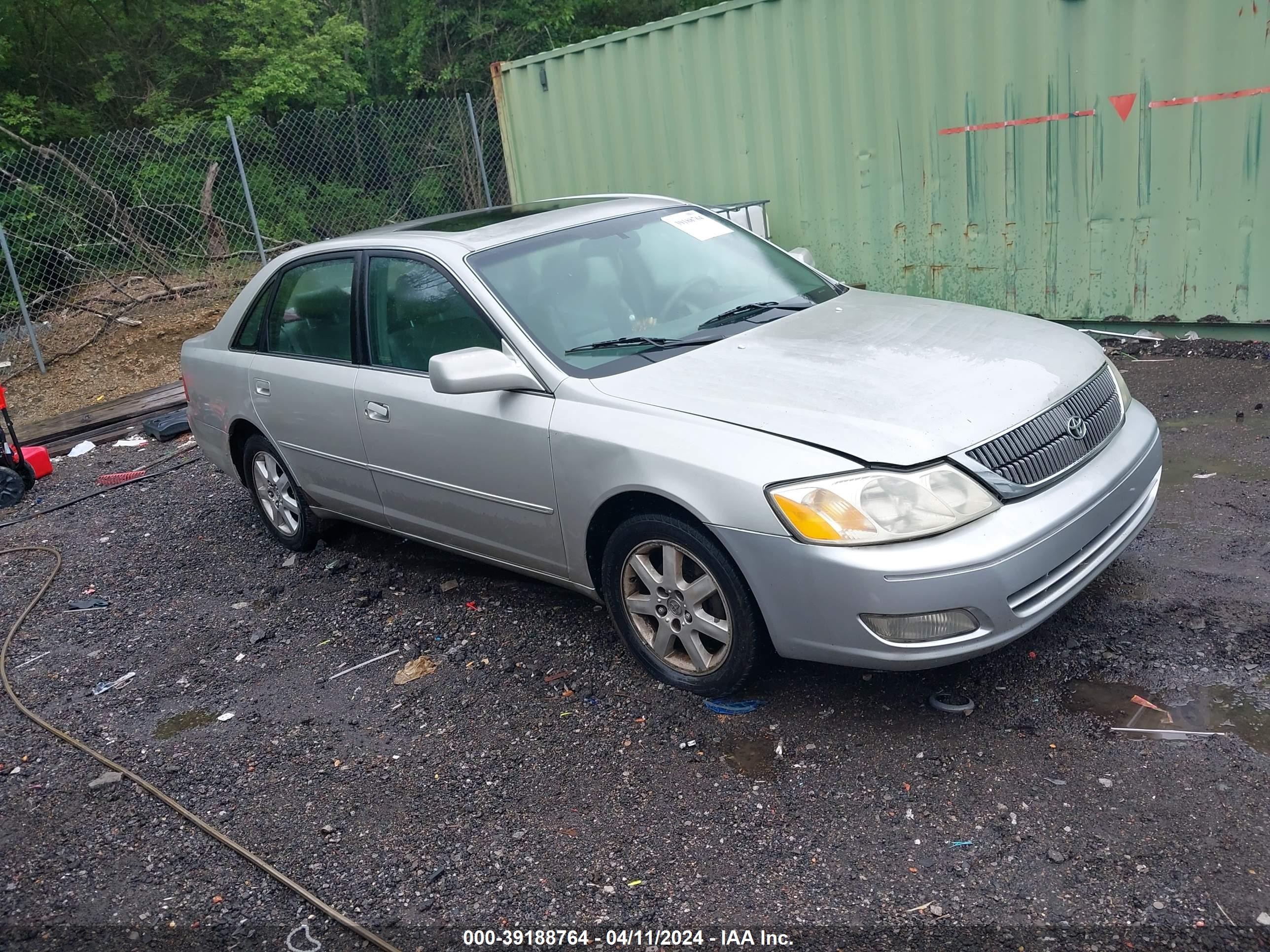 toyota avalon 2001 4t1bf28b21u135270