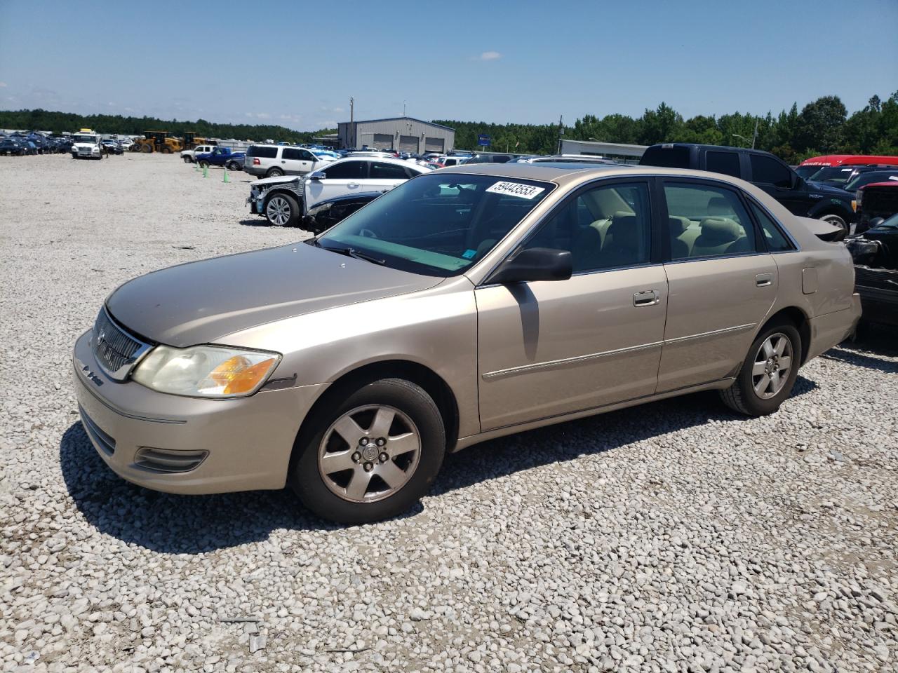 toyota avalon 2001 4t1bf28b31u149811