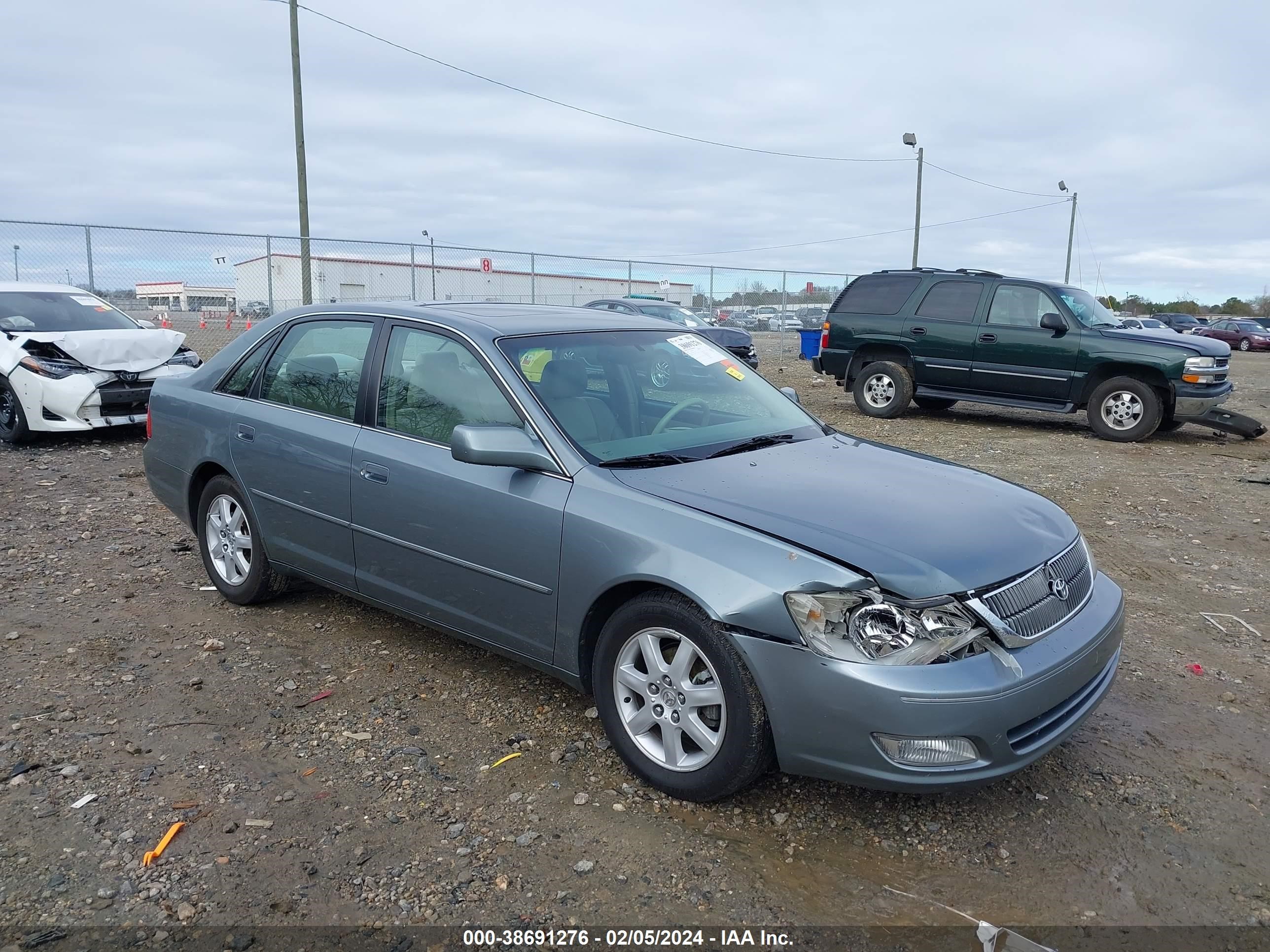 toyota avalon 2001 4t1bf28b31u171629