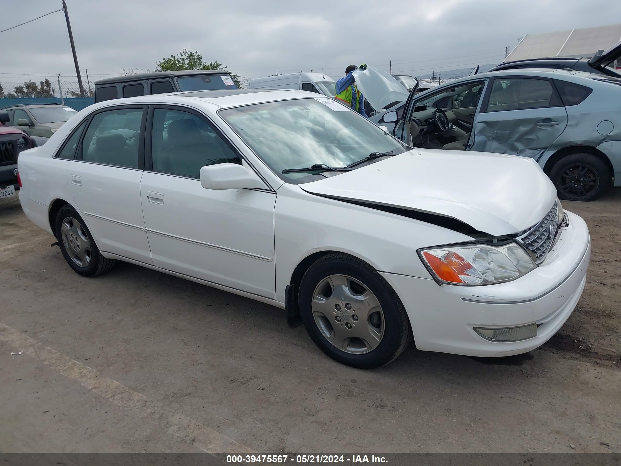 toyota avalon 2003 4t1bf28b33u304795