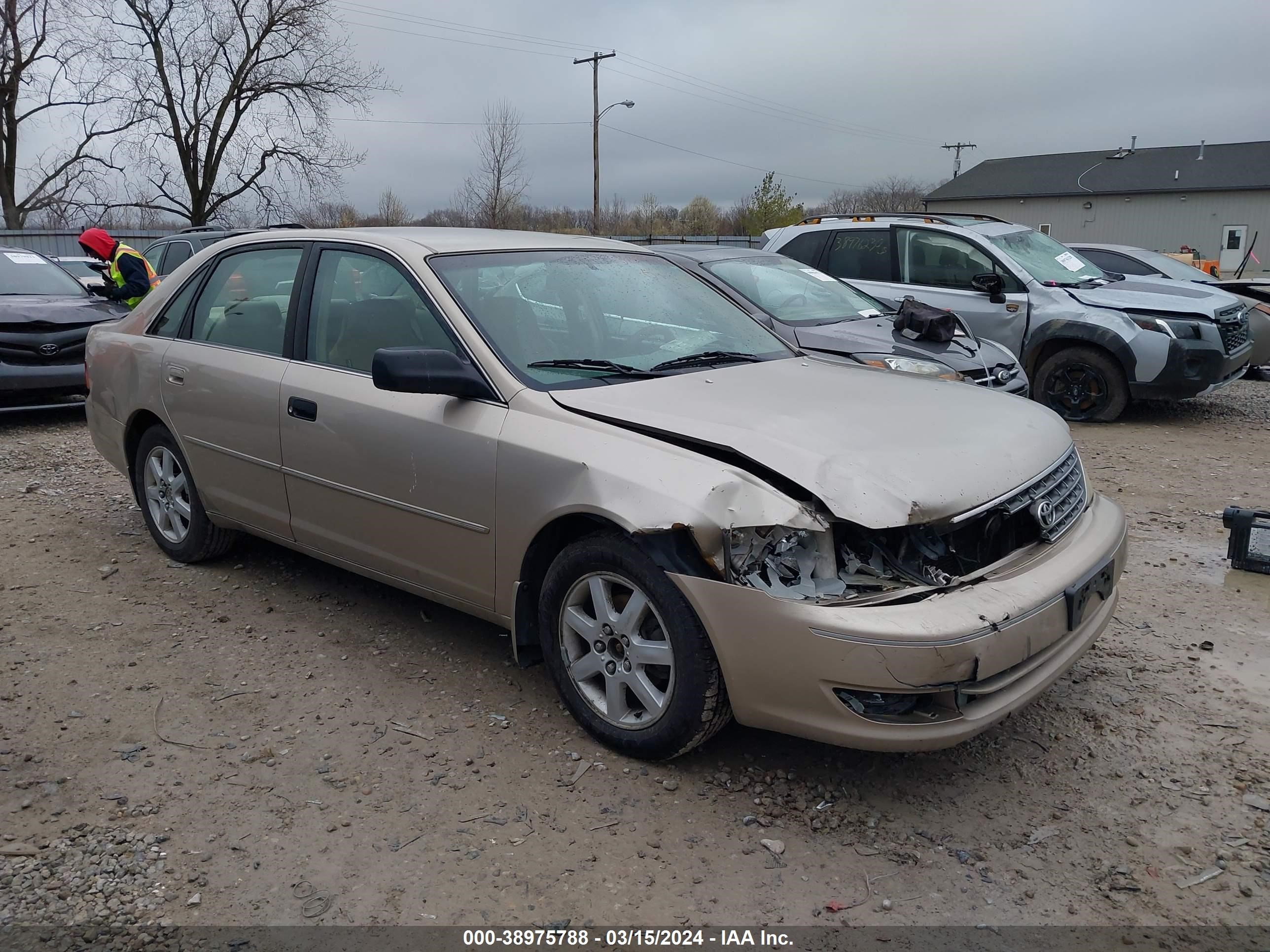 toyota avalon 2003 4t1bf28b33u313948