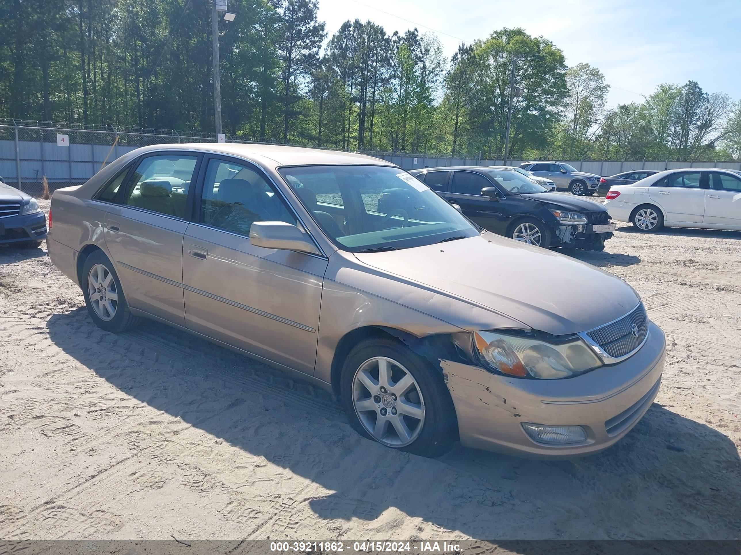 toyota avalon 2001 4t1bf28b41u185068