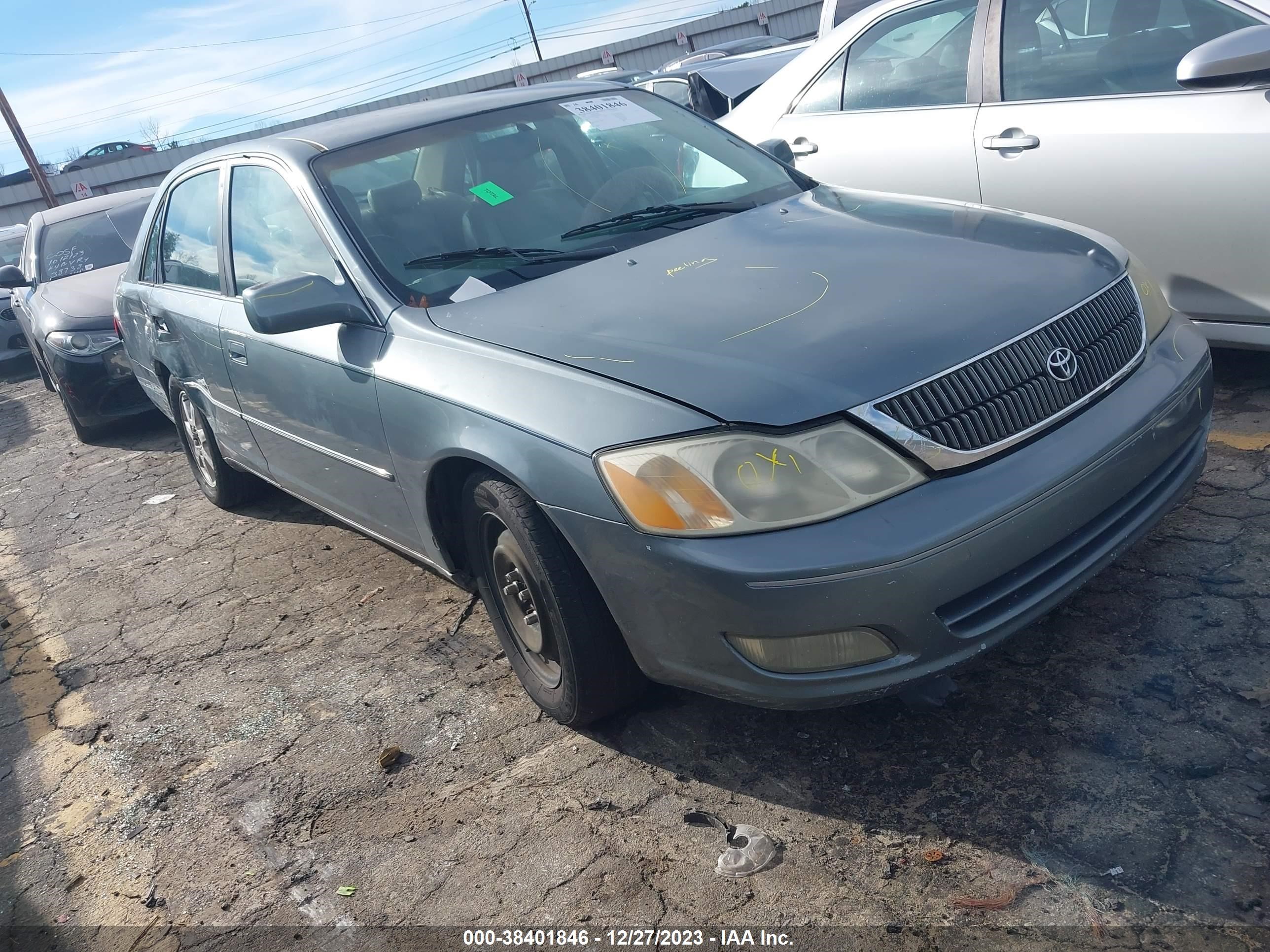 toyota avalon 2002 4t1bf28b42u248588