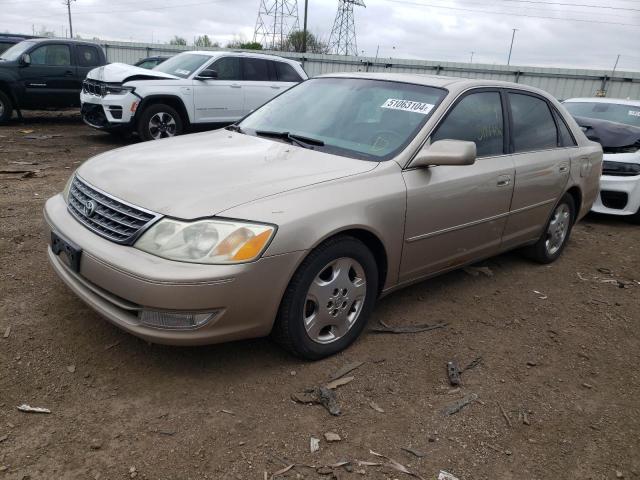 toyota avalon 2003 4t1bf28b43u338499