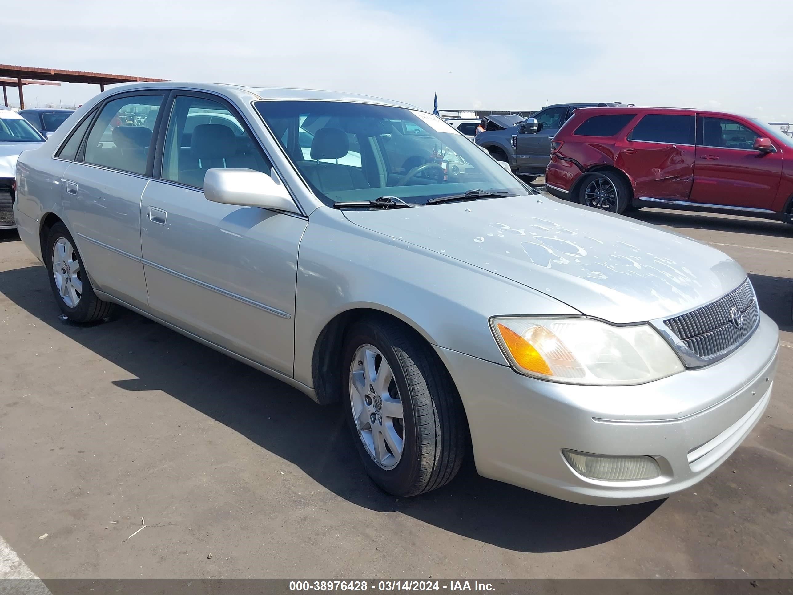 toyota avalon 2001 4t1bf28b51u120486