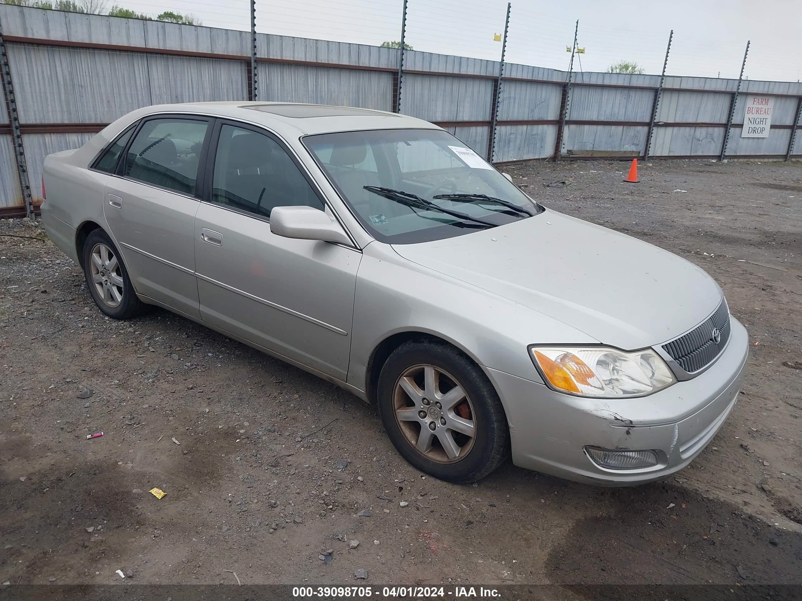 toyota avalon 2000 4t1bf28b5yu050093