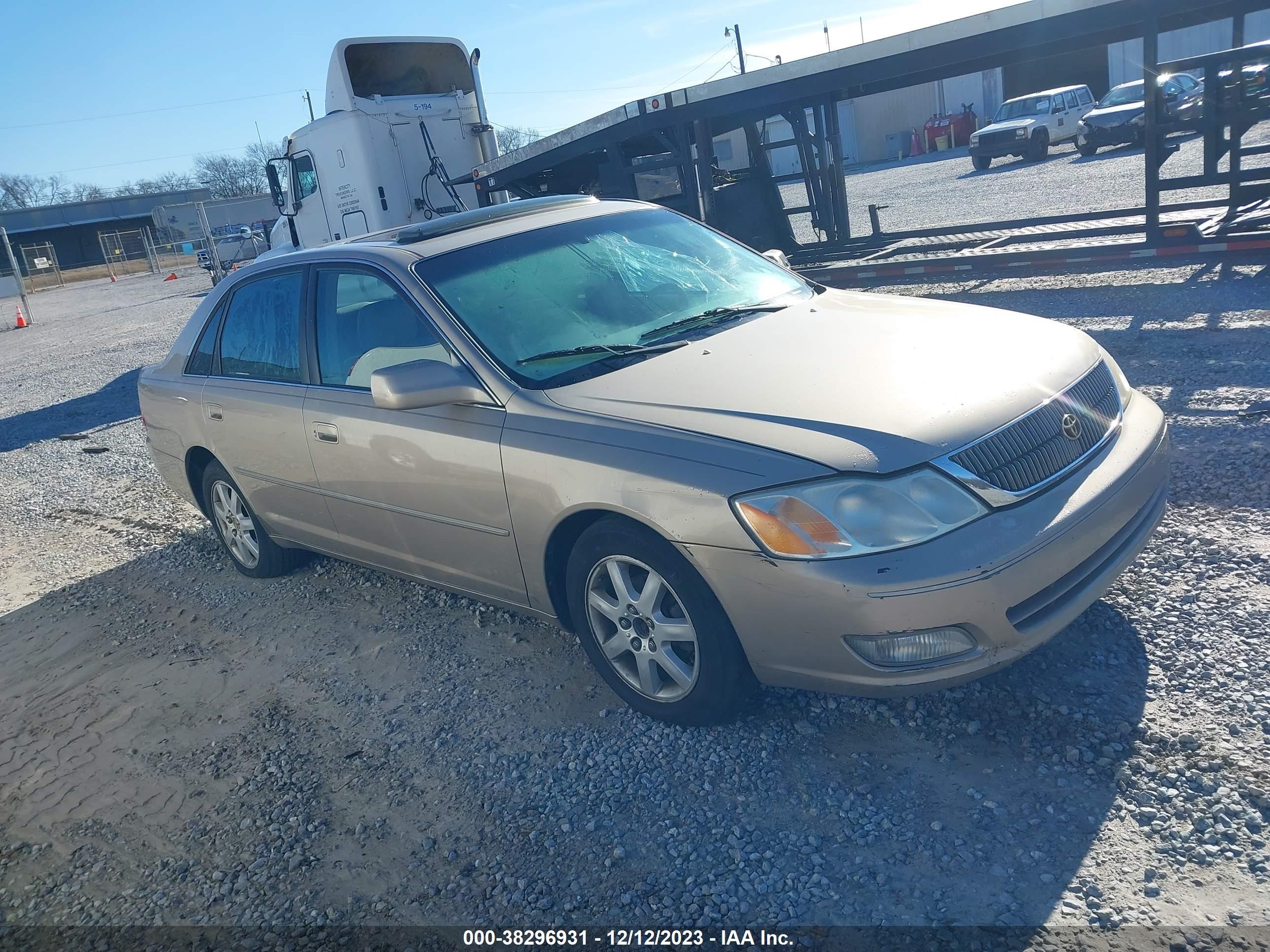 toyota avalon 2000 4t1bf28b5yu082431