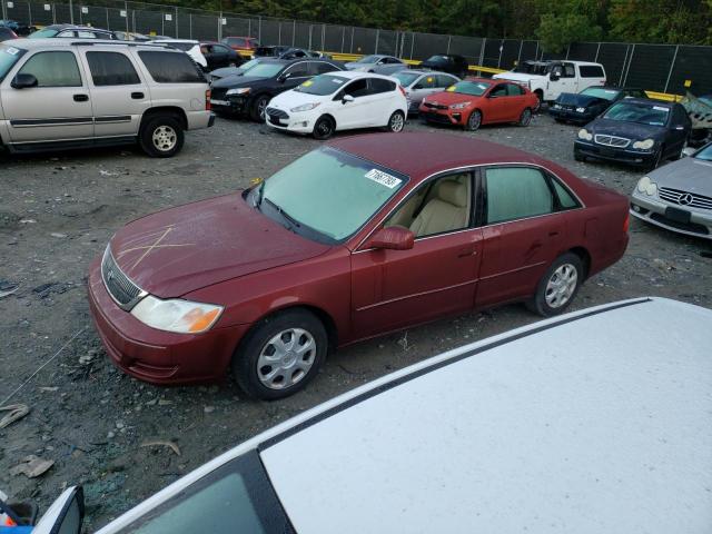 toyota avalon 2002 4t1bf28b62u239908