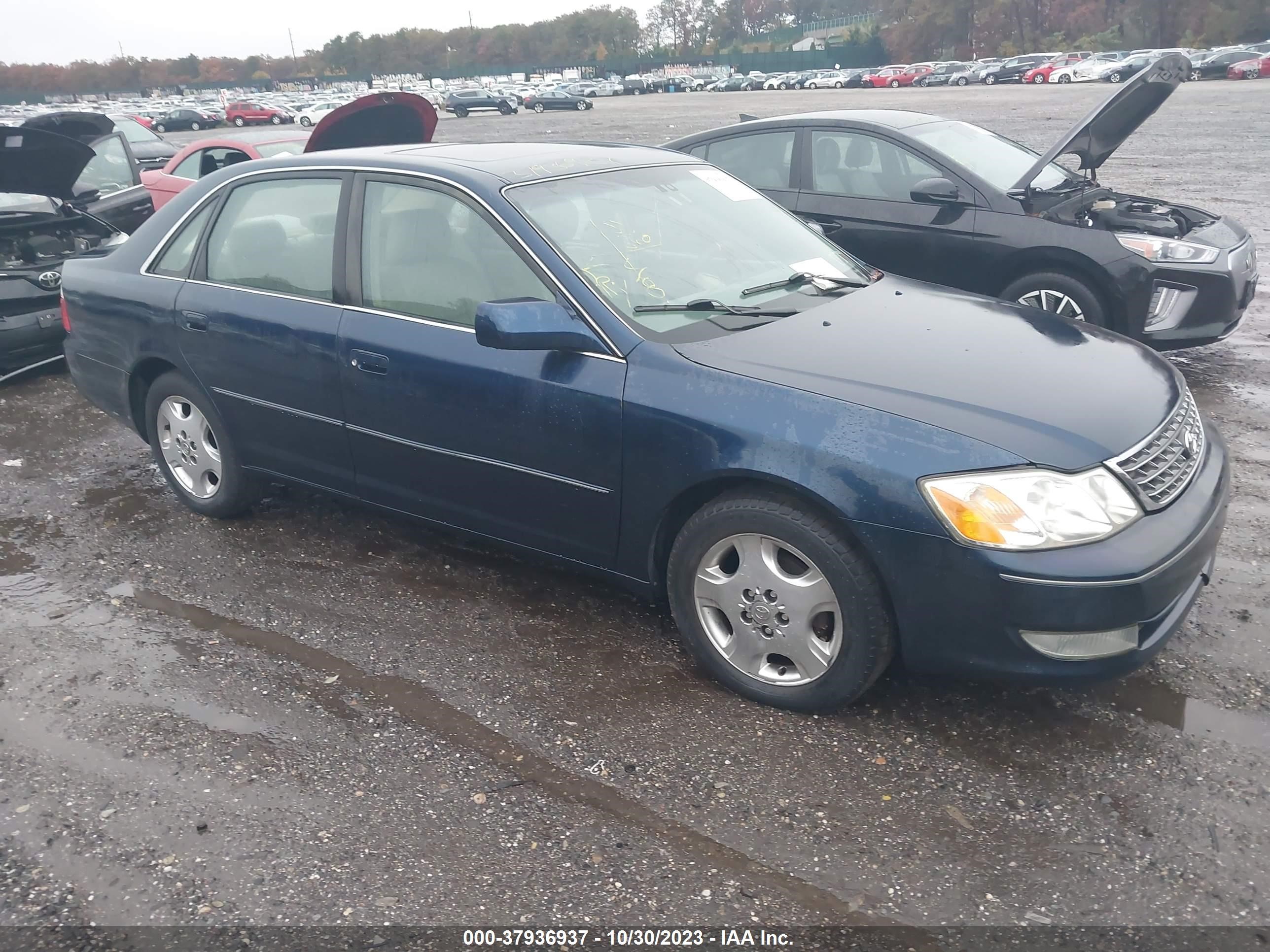 toyota avalon 2003 4t1bf28b63u323227