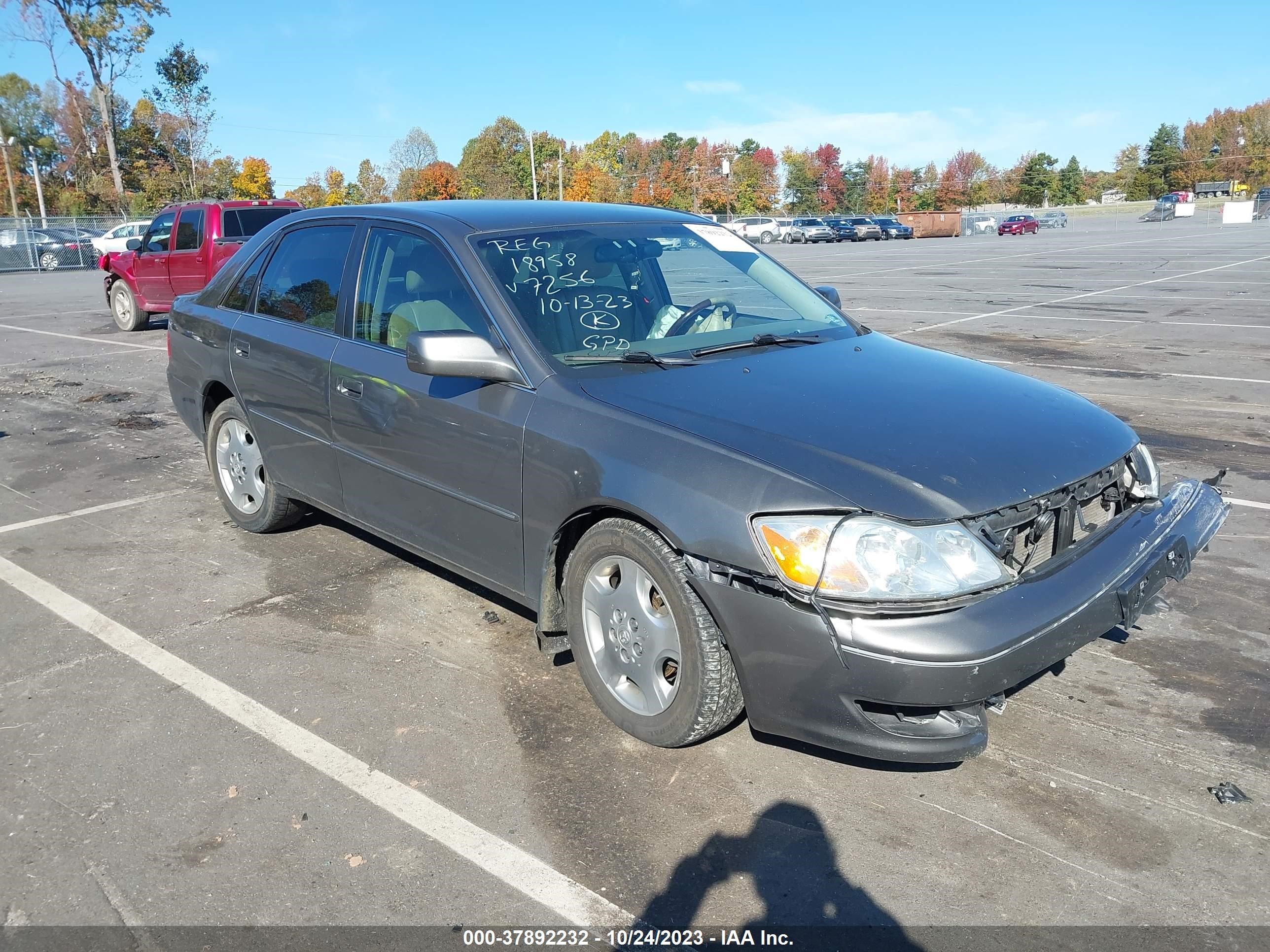 toyota avalon 2004 4t1bf28b64u377256