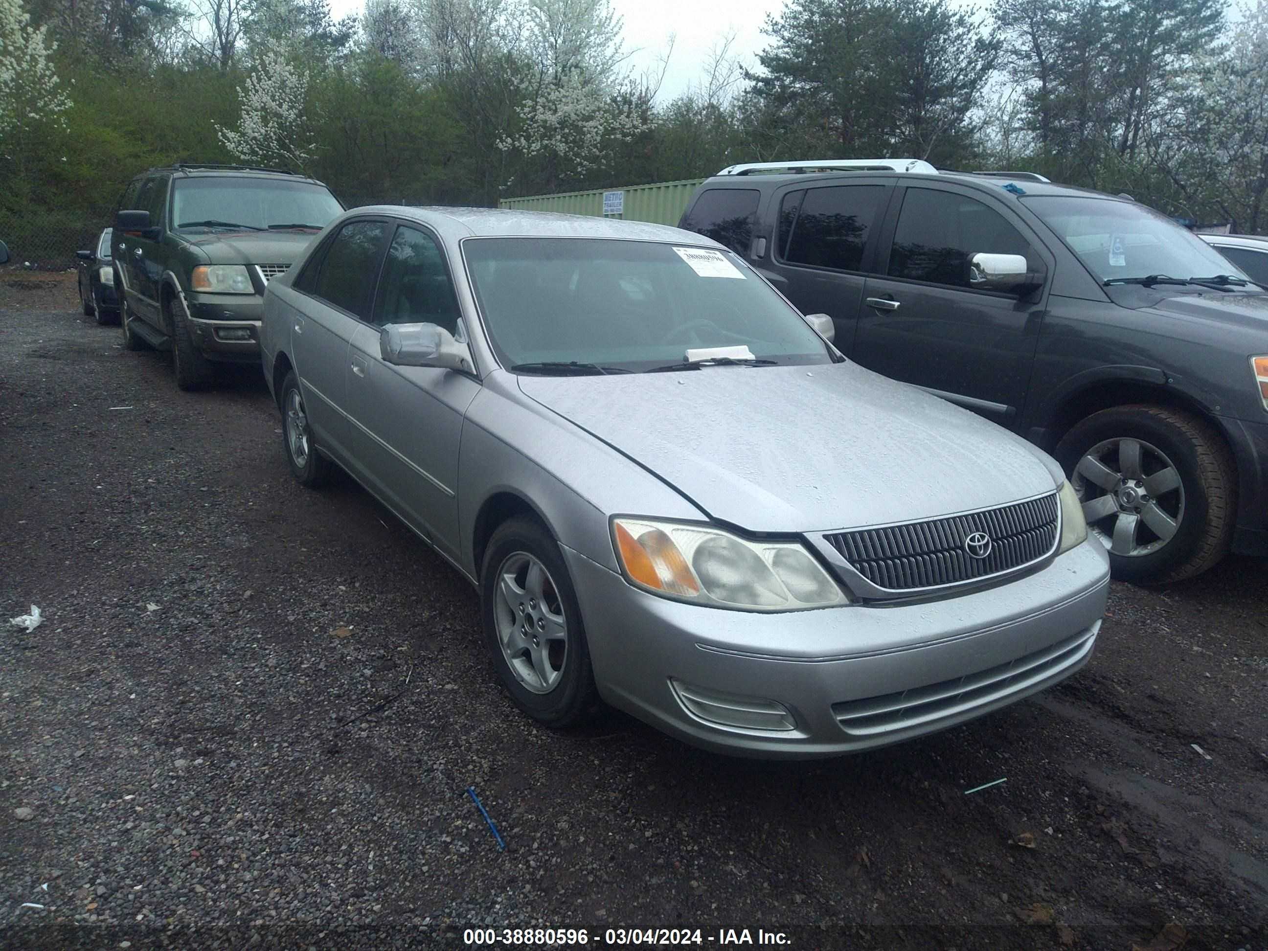 toyota avalon 2001 4t1bf28b71u170080