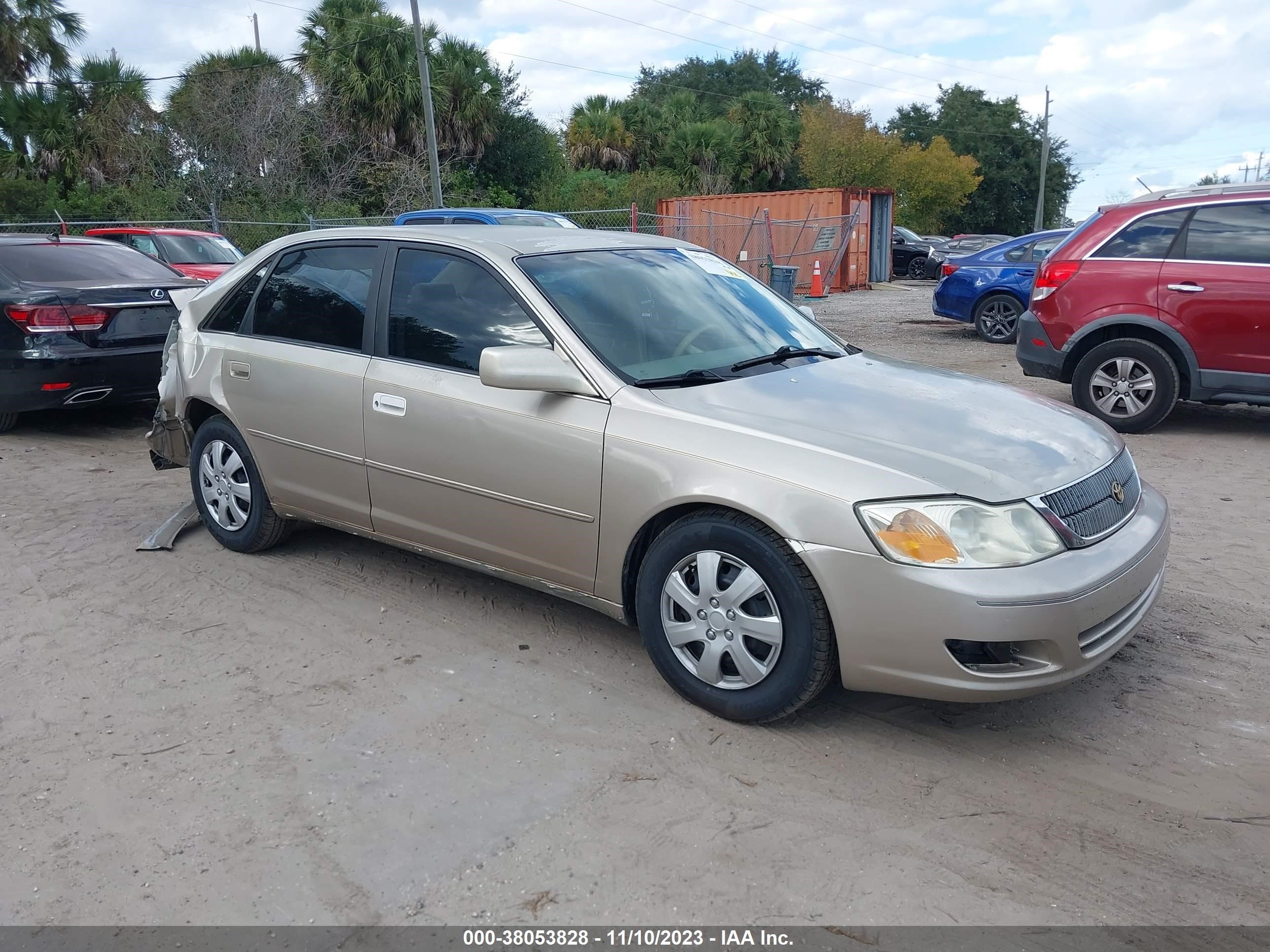 toyota avalon 2002 4t1bf28b72u208019