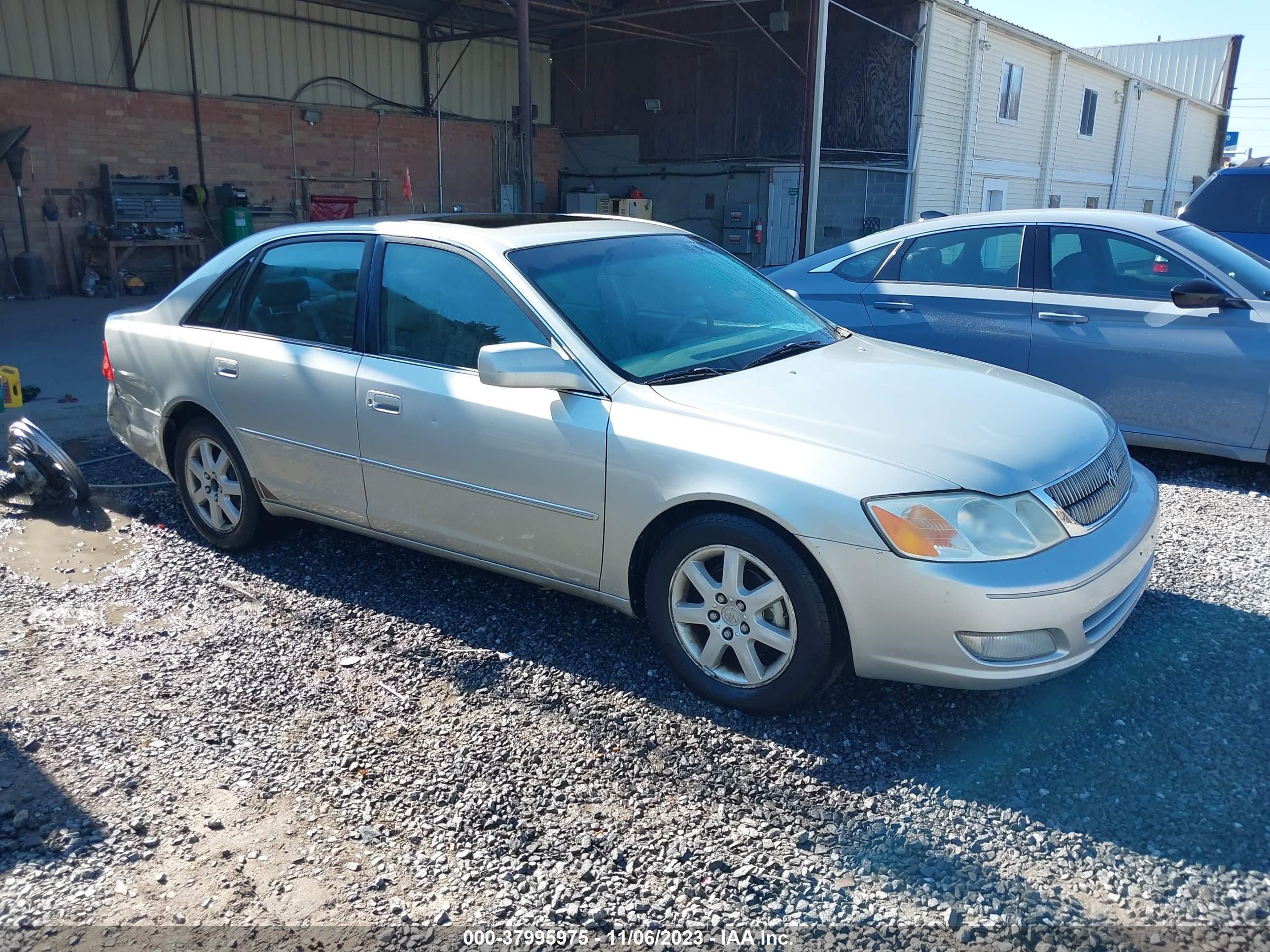 toyota avalon 2002 4t1bf28b72u226648