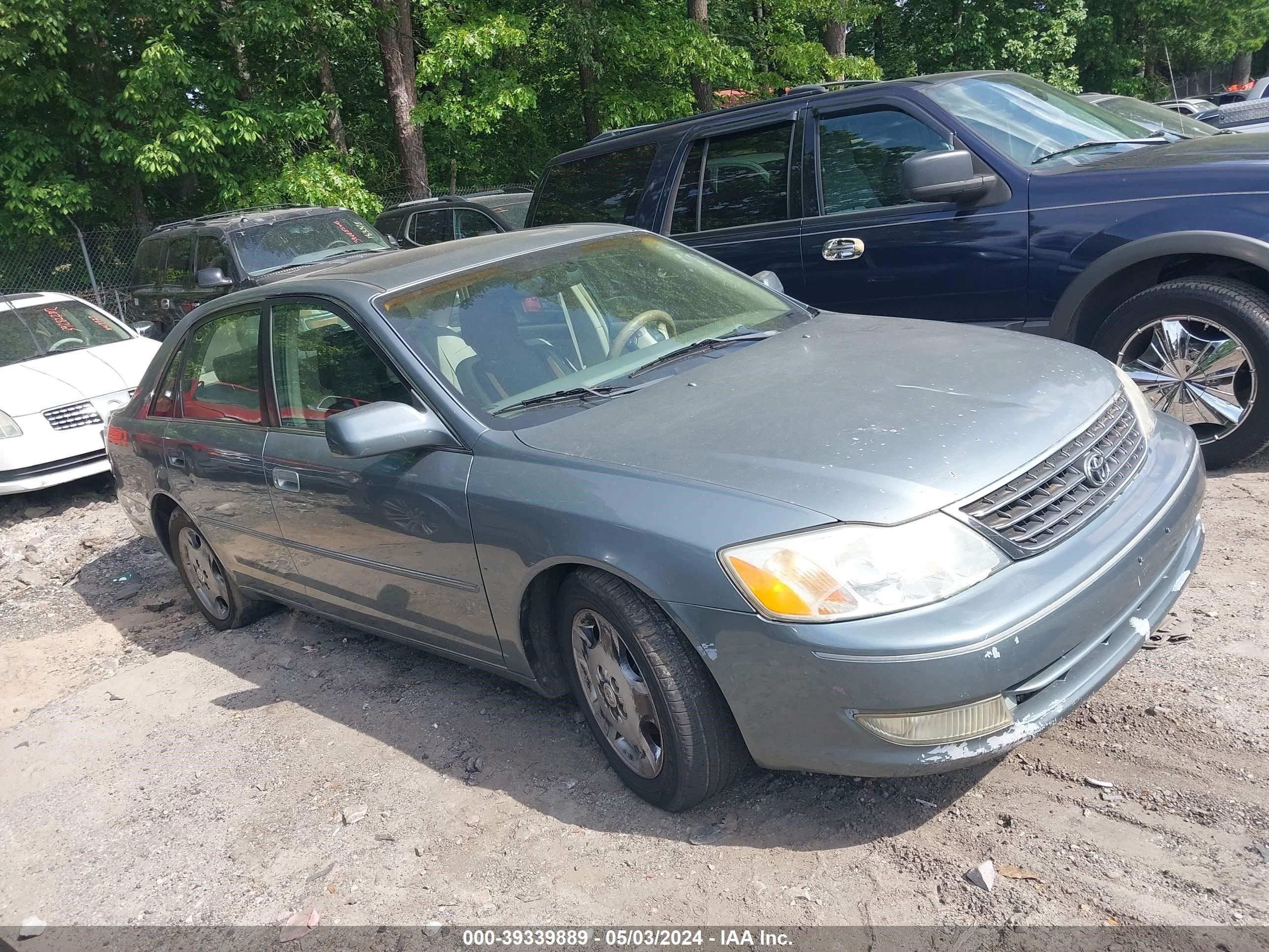 toyota avalon 2003 4t1bf28b73u268397