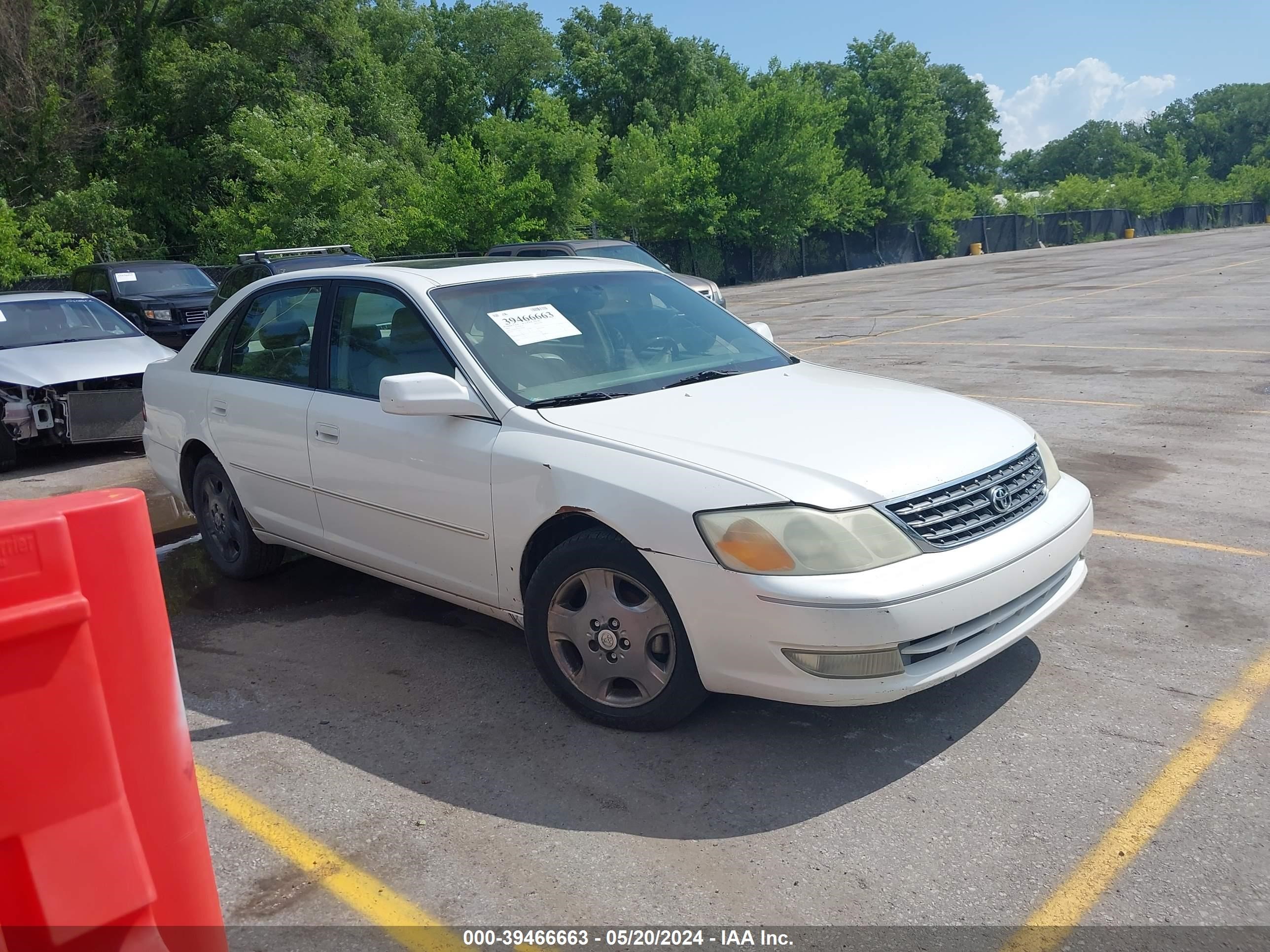 toyota avalon 2003 4t1bf28b73u287628