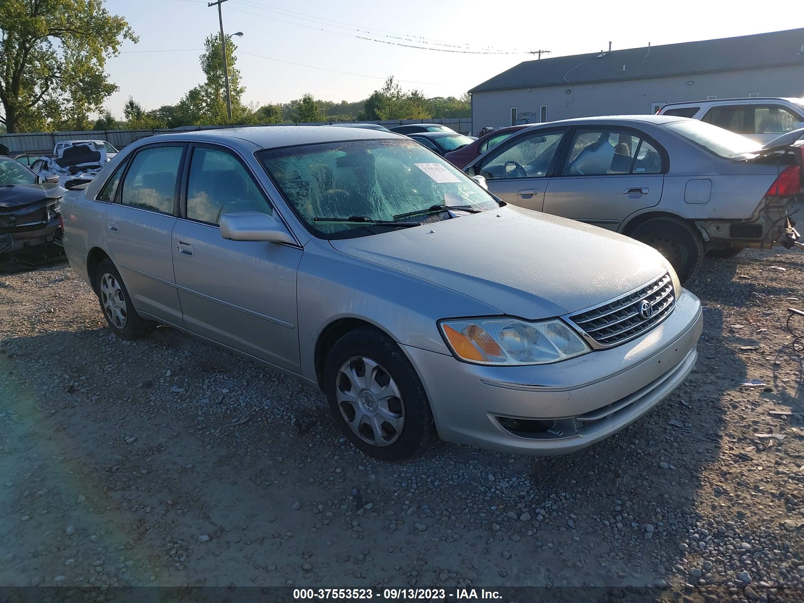 toyota avalon 2003 4t1bf28b73u311328