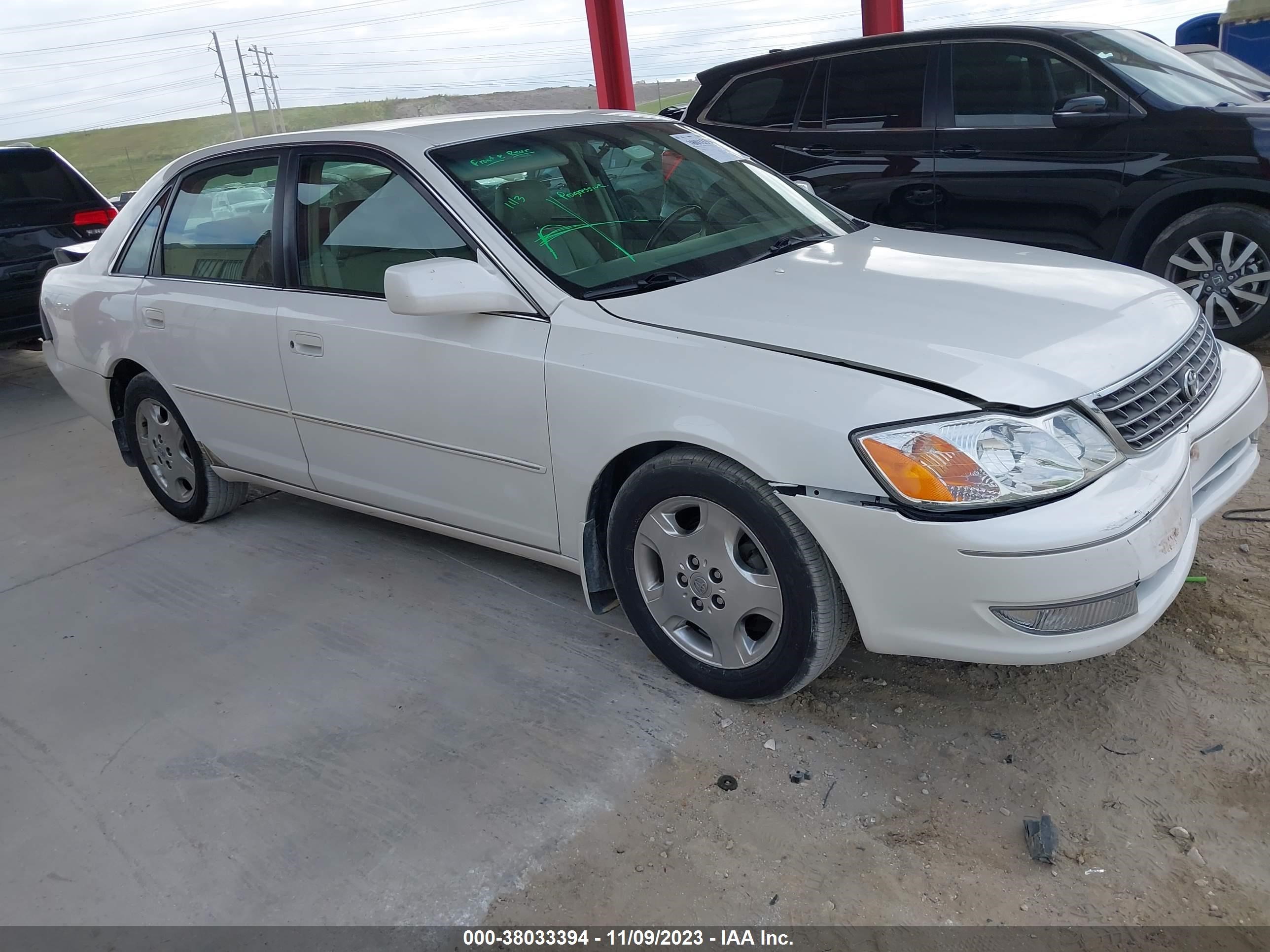 toyota avalon 2003 4t1bf28b73u320630