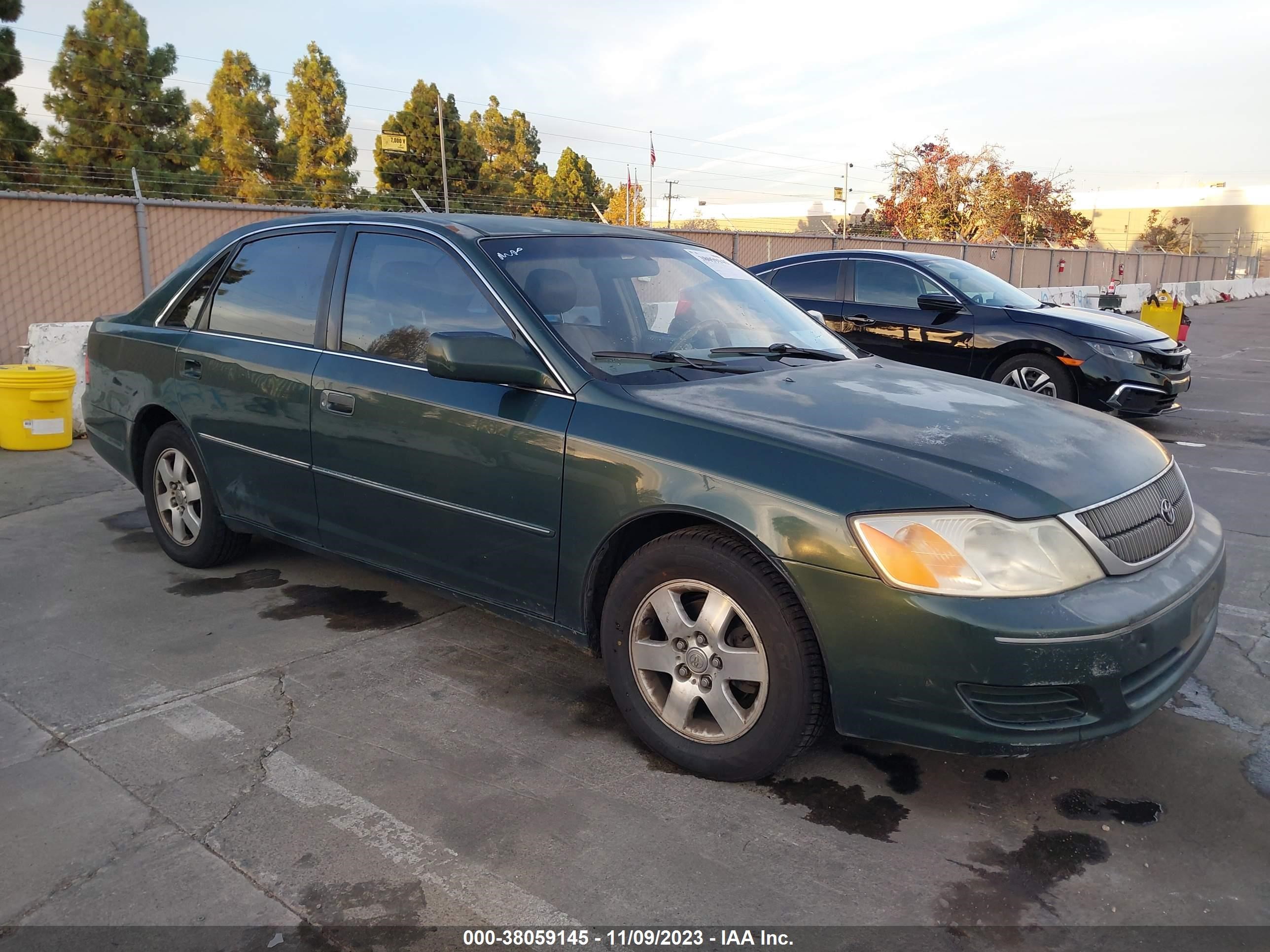 toyota avalon 2002 4t1bf28b82u255527