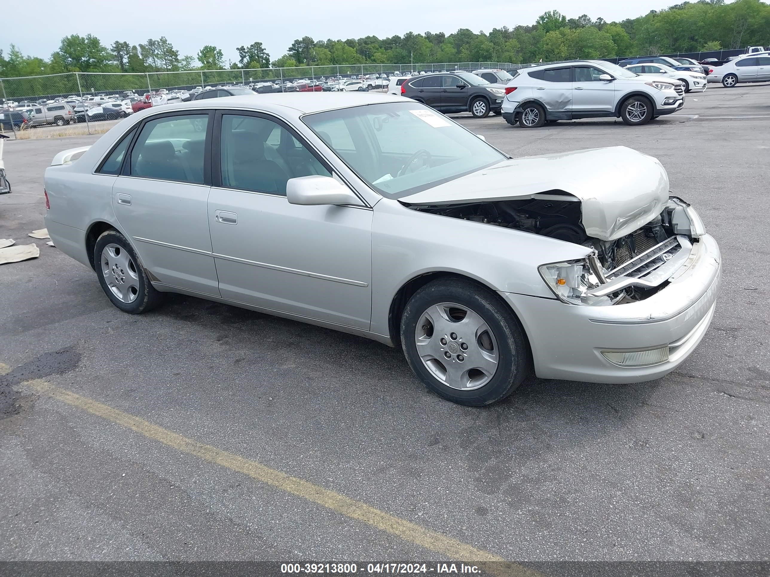 toyota avalon 2003 4t1bf28b83u316487