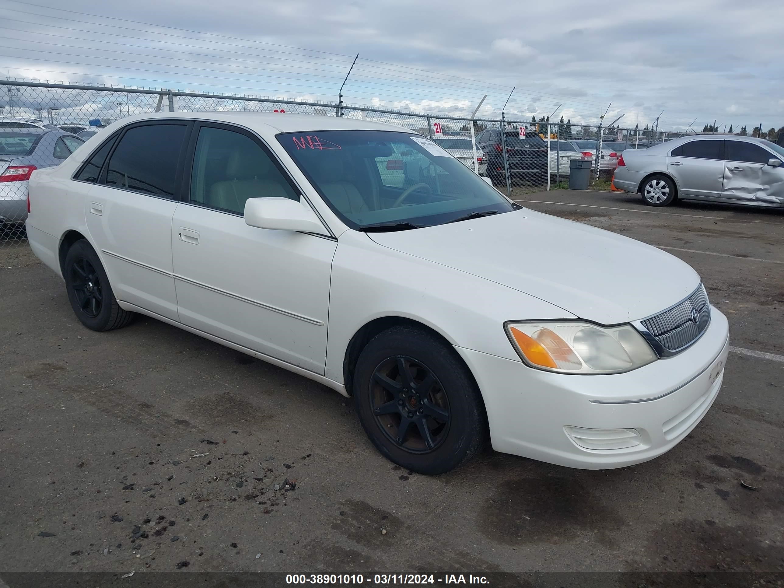 toyota avalon 2001 4t1bf28b91u128915