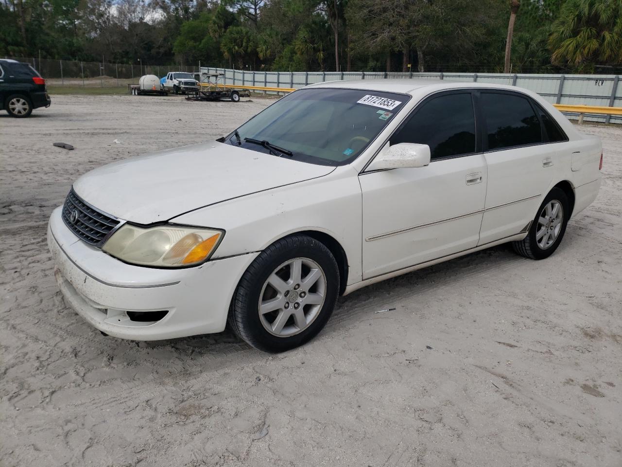 toyota avalon 2003 4t1bf28b93u287467