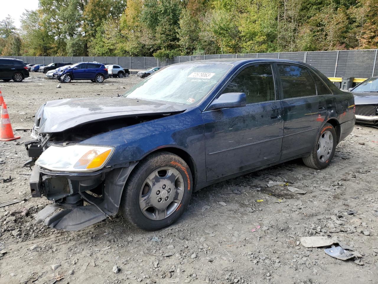 toyota avalon 2003 4t1bf28bx3u305541