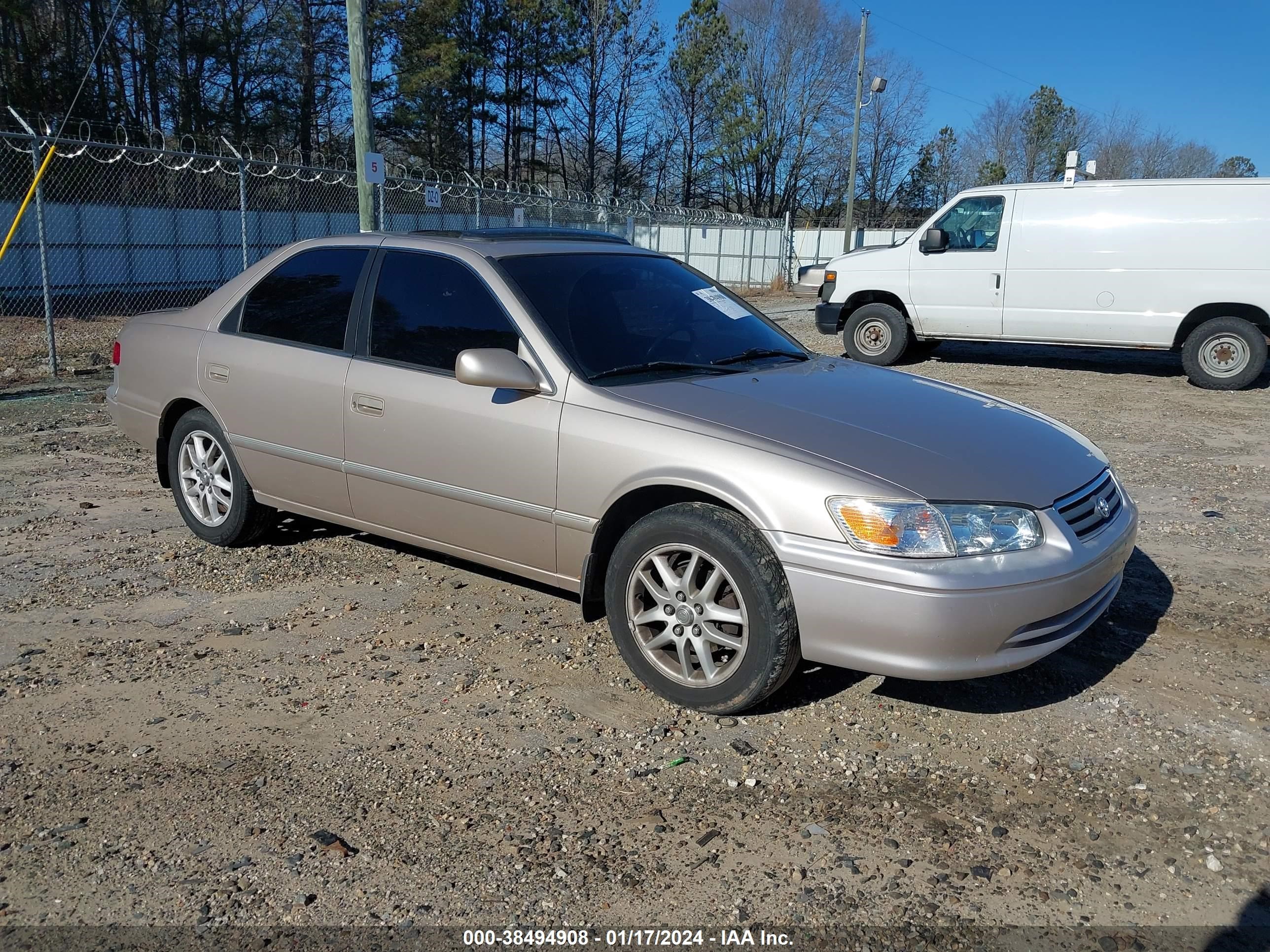 toyota camry 2001 4t1bf28k71u959376