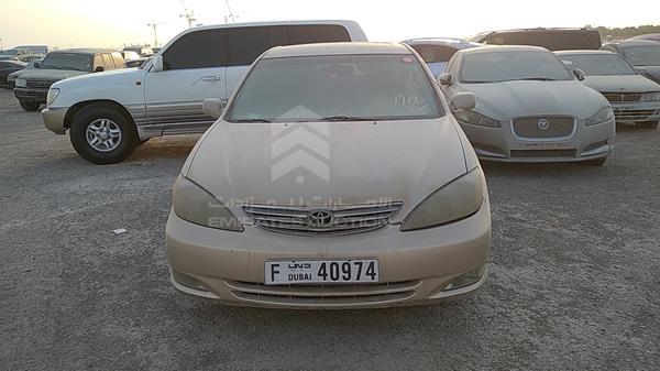 toyota camry 2002 4t1bf30k02u003949