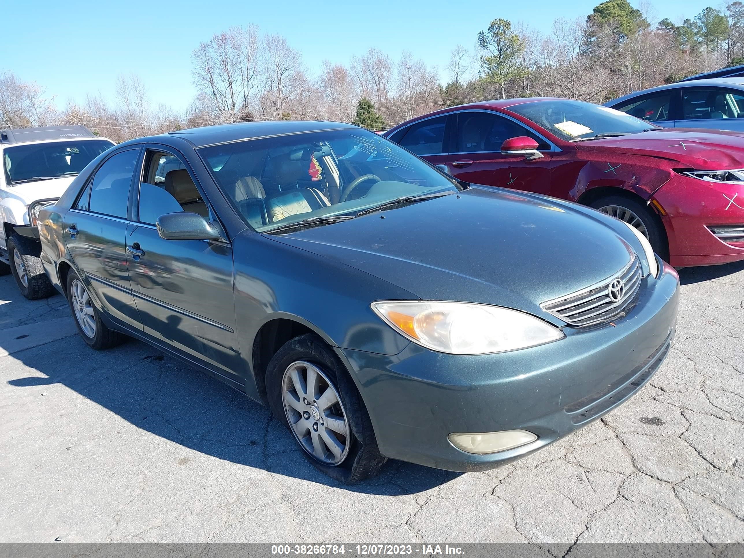 toyota camry 2004 4t1bf30k04u066150