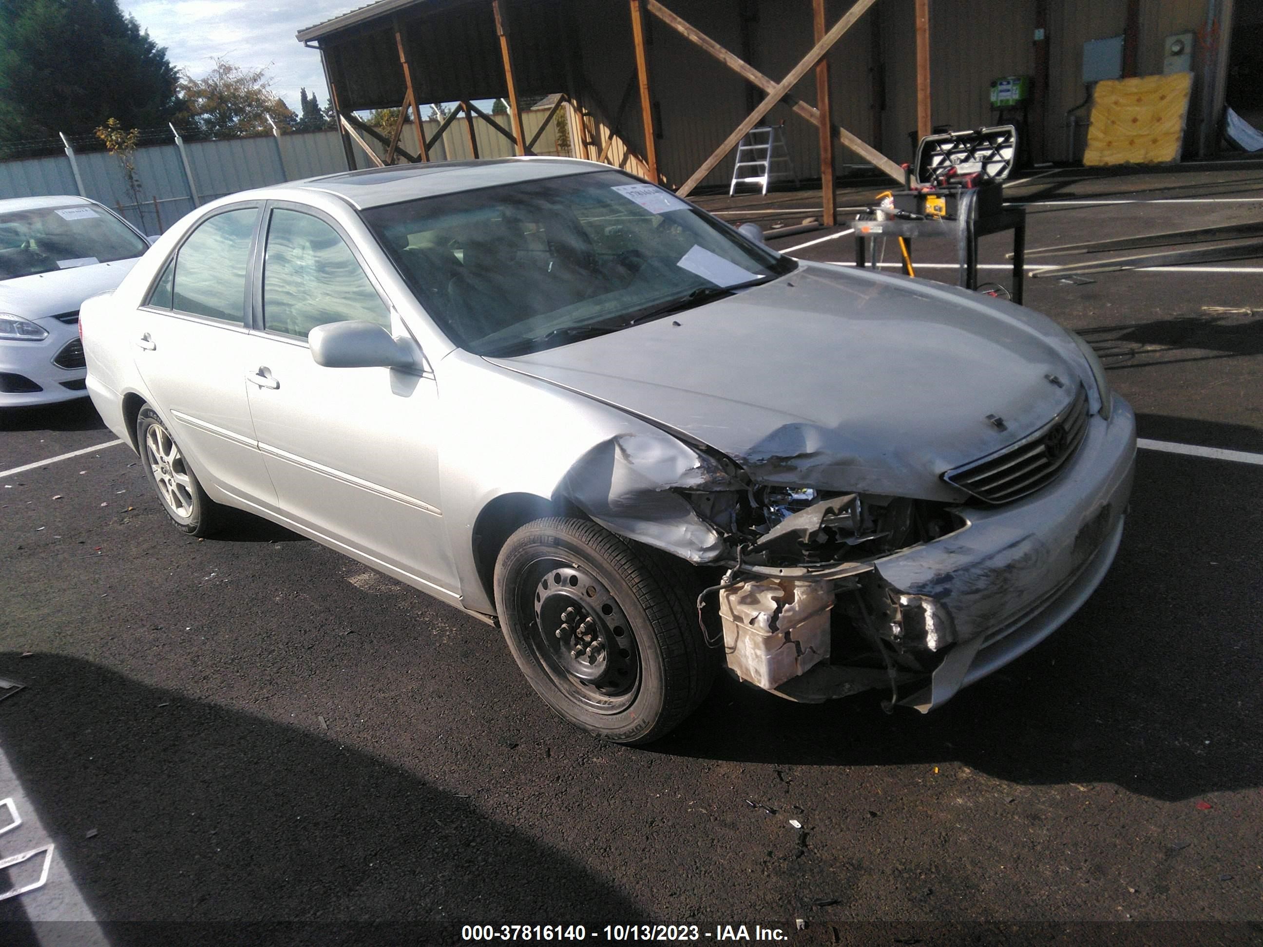 toyota camry 2005 4t1bf30k05u591016