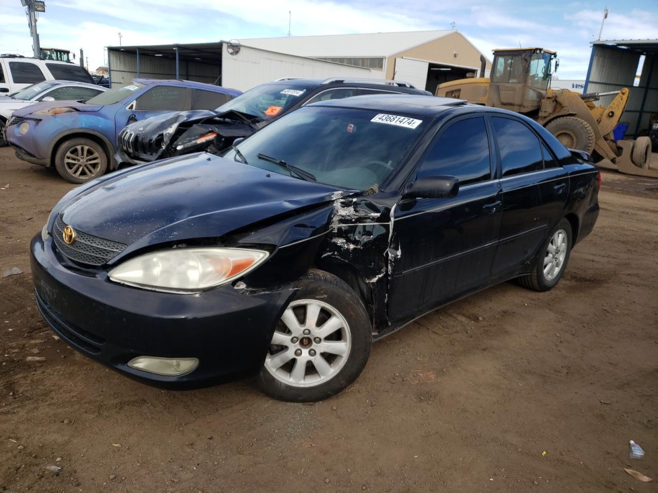 toyota camry 2003 4t1bf30k13u050165