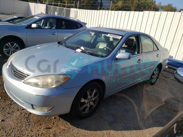 toyota camry le 2005 4t1bf30k15u596516