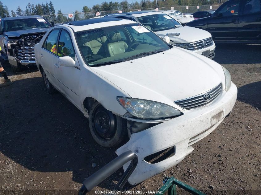 toyota camry 2005 4t1bf30k15u619504