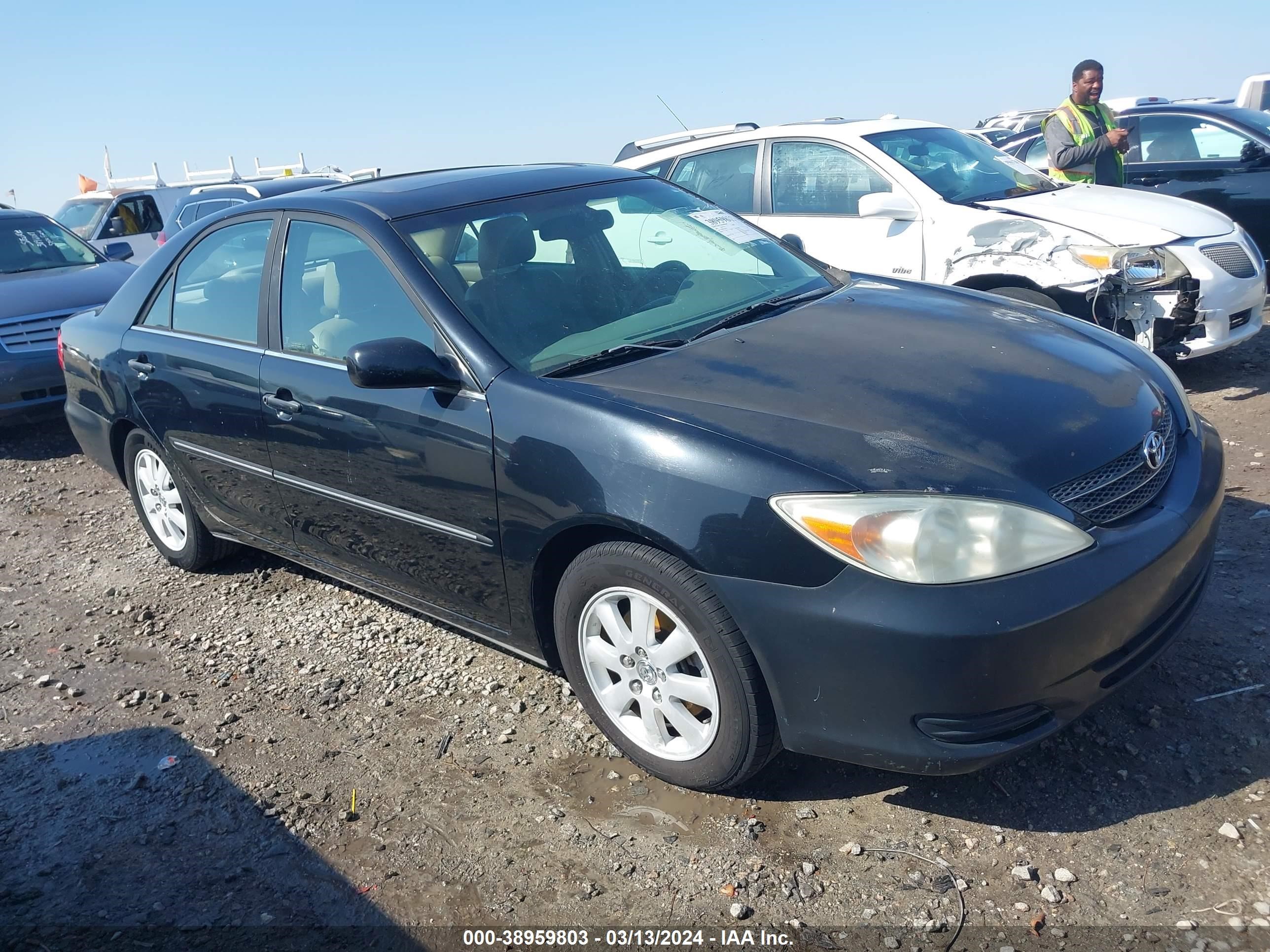 toyota camry 2002 4t1bf30k22u029971