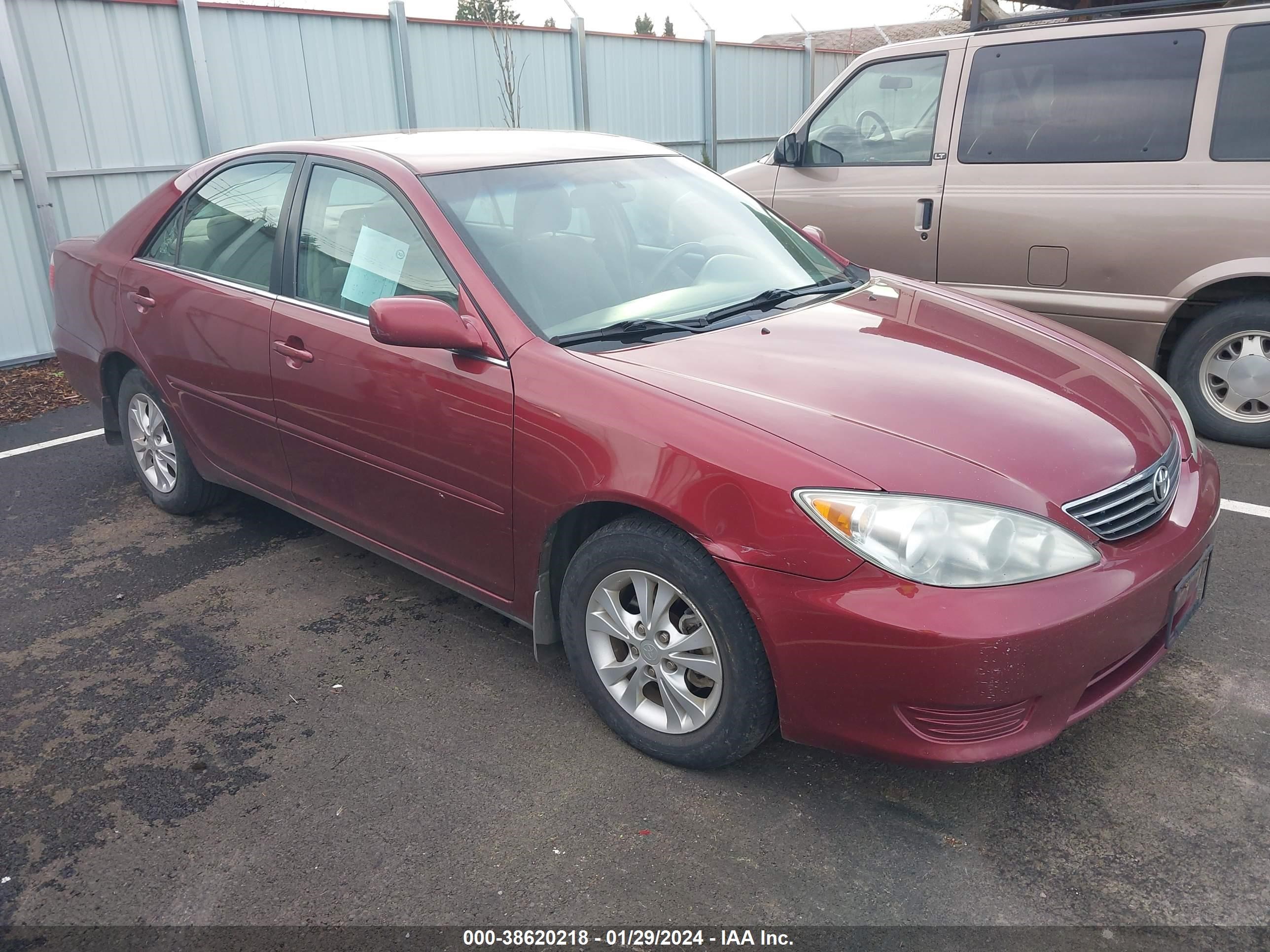 toyota camry 2006 4t1bf30k26u119272