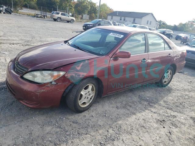 toyota camry le 2003 4t1bf30k33u060504