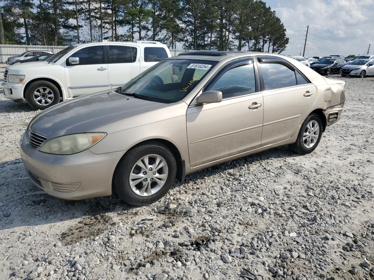 toyota camry 2005 4t1bf30k55u601037