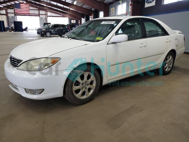 toyota camry le 2005 4t1bf30k55u607680
