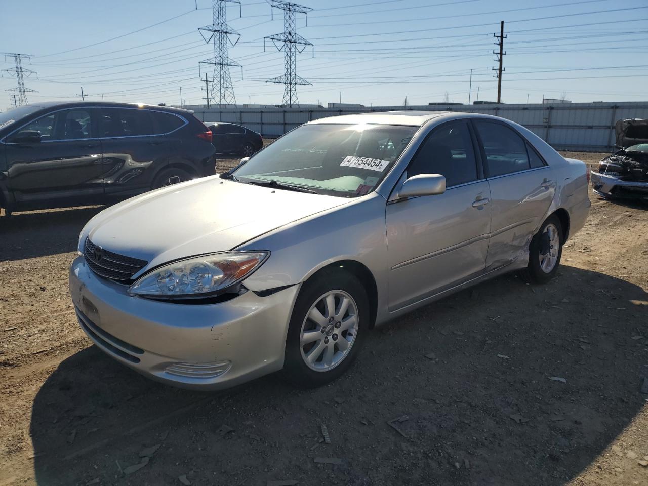 toyota camry 2002 4t1bf30k72u525171