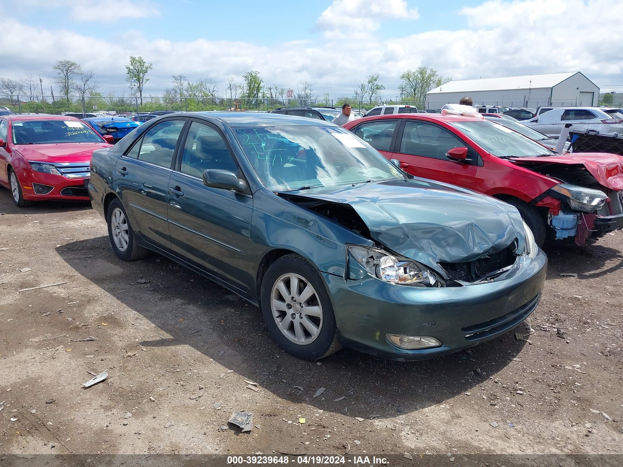 toyota camry 2003 4t1bf30k73u547978