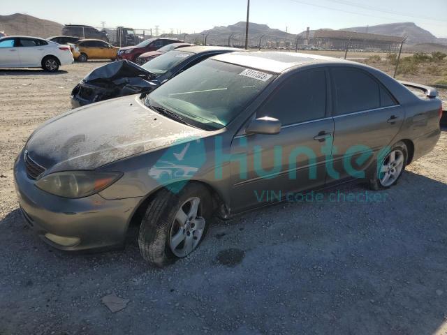 toyota camry le 2003 4t1bf30k73u559211