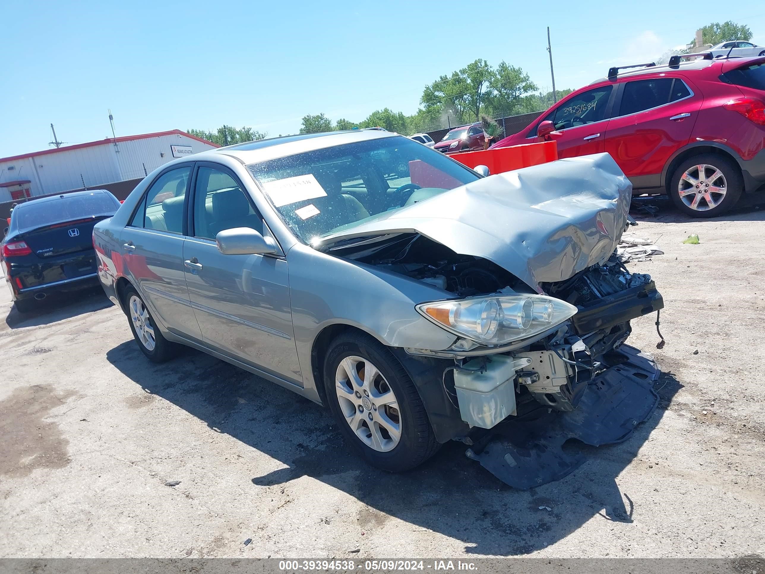 toyota camry 2005 4t1bf30k85u618222