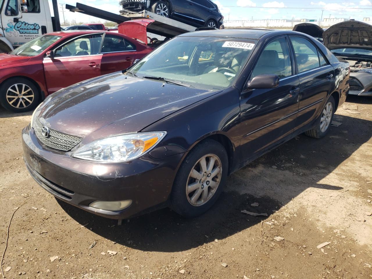 toyota camry 2003 4t1bf30kx3u550454