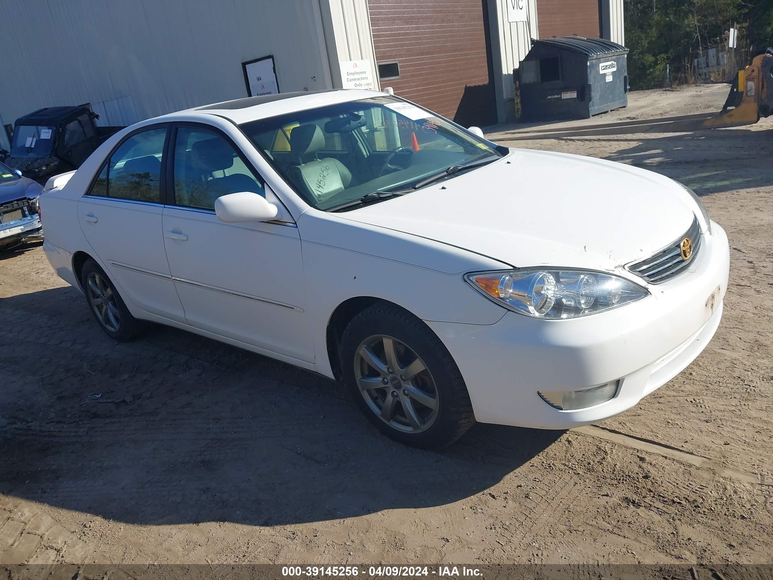 toyota camry 2005 4t1bf30kx5u084589