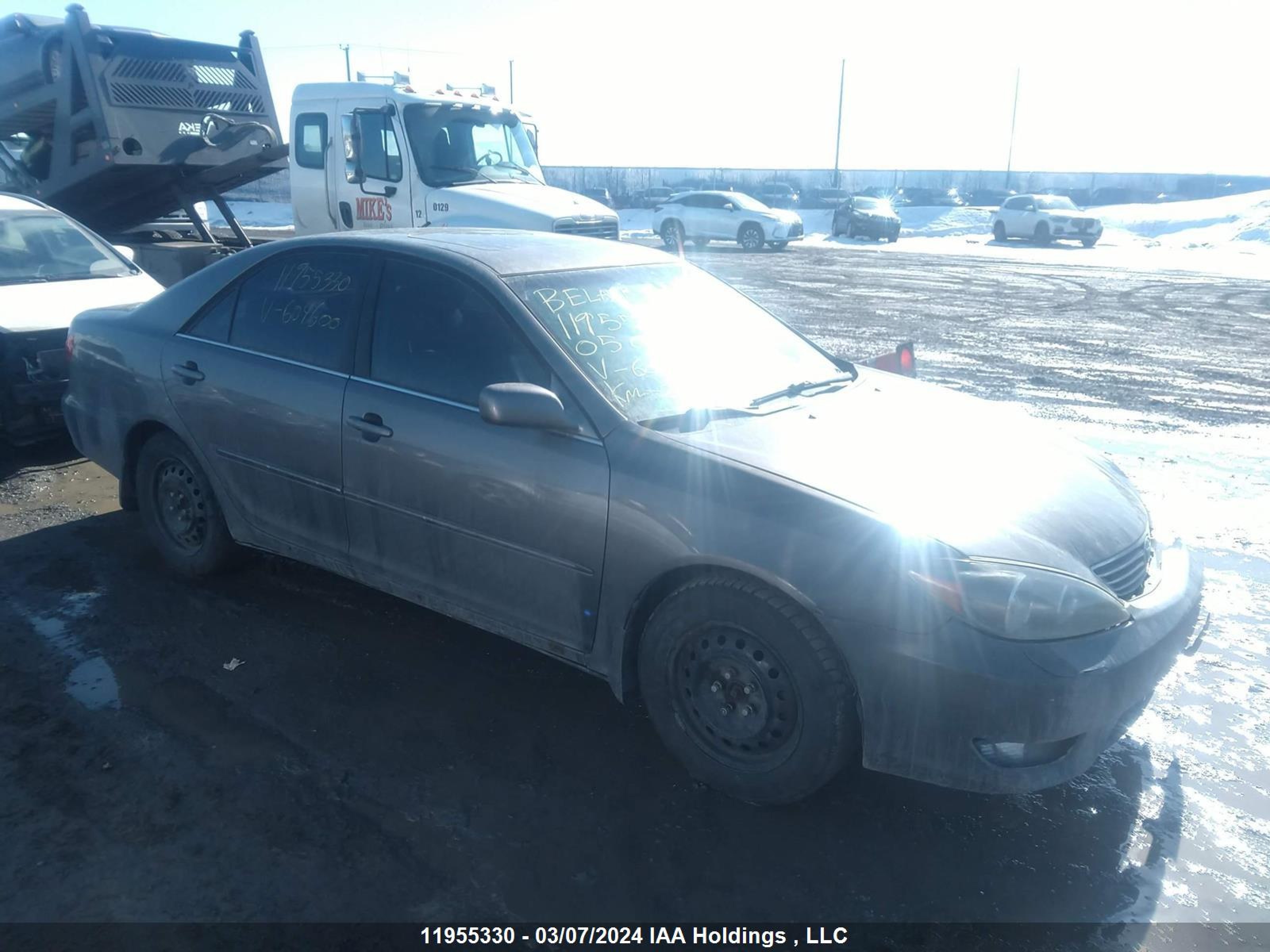 toyota camry 2005 4t1bf30kx5u604600